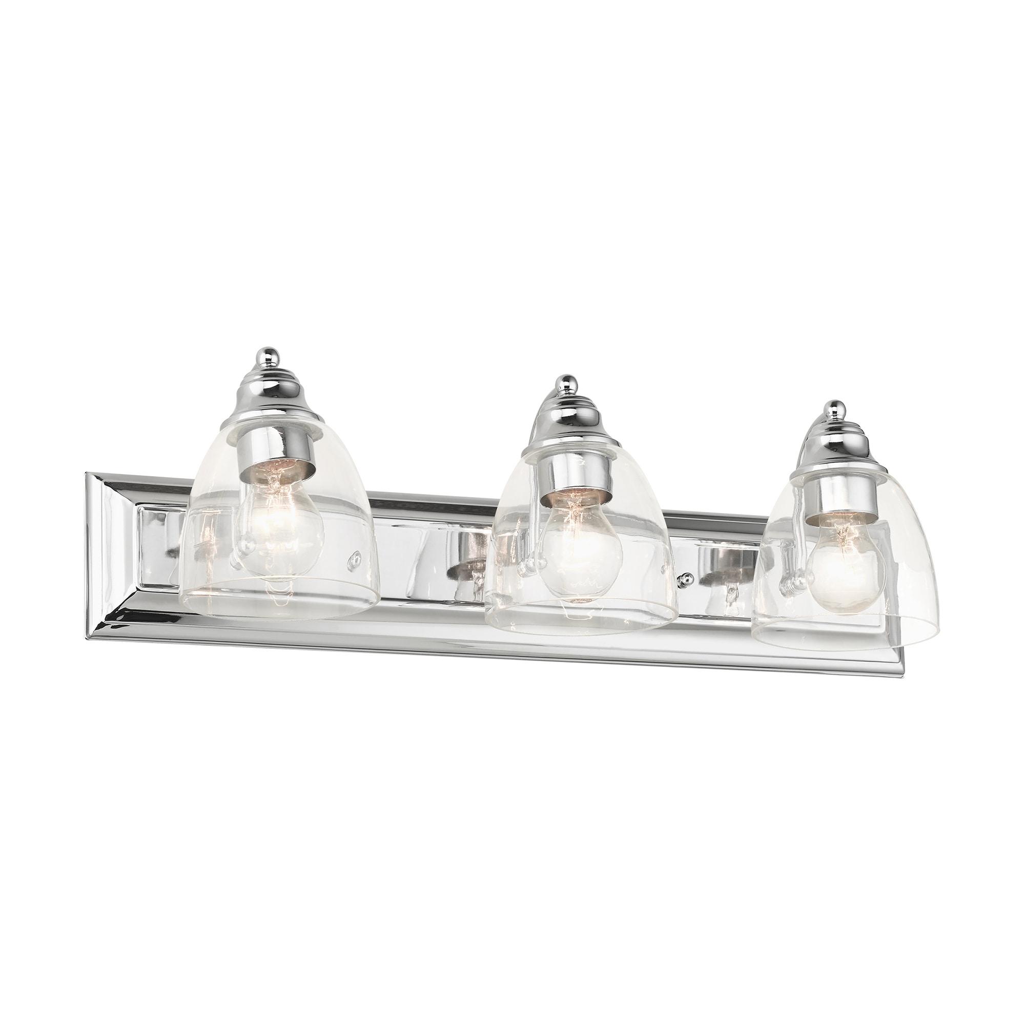 Livex Lighting Birmingham 3 - Light Vanity in  Polished Chrome