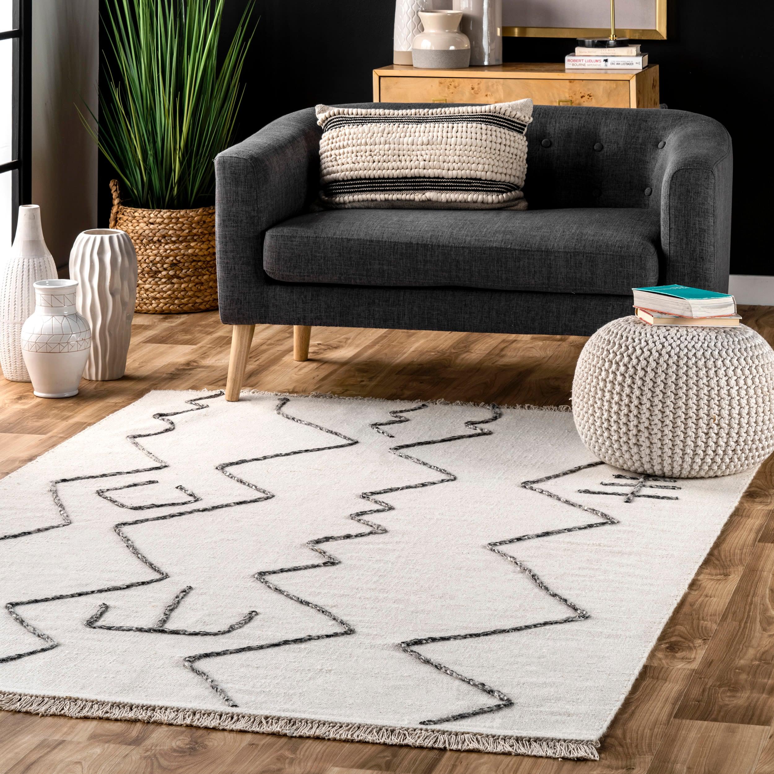 Nuloom Moira Global Flatweave Tassel Indoor Area Rug, 5' x 8'