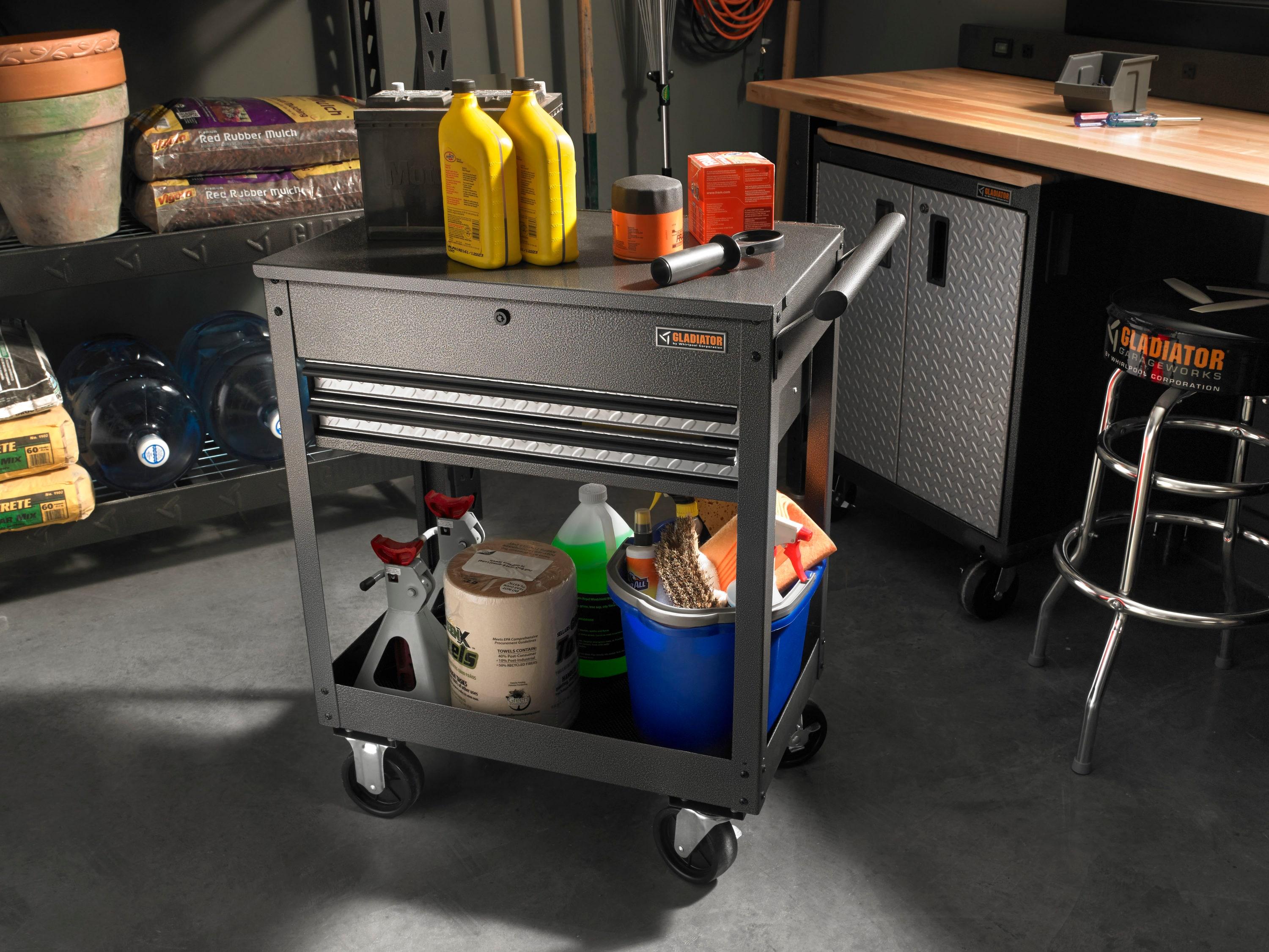 Gladiator® 2-Drawer Utility Cart