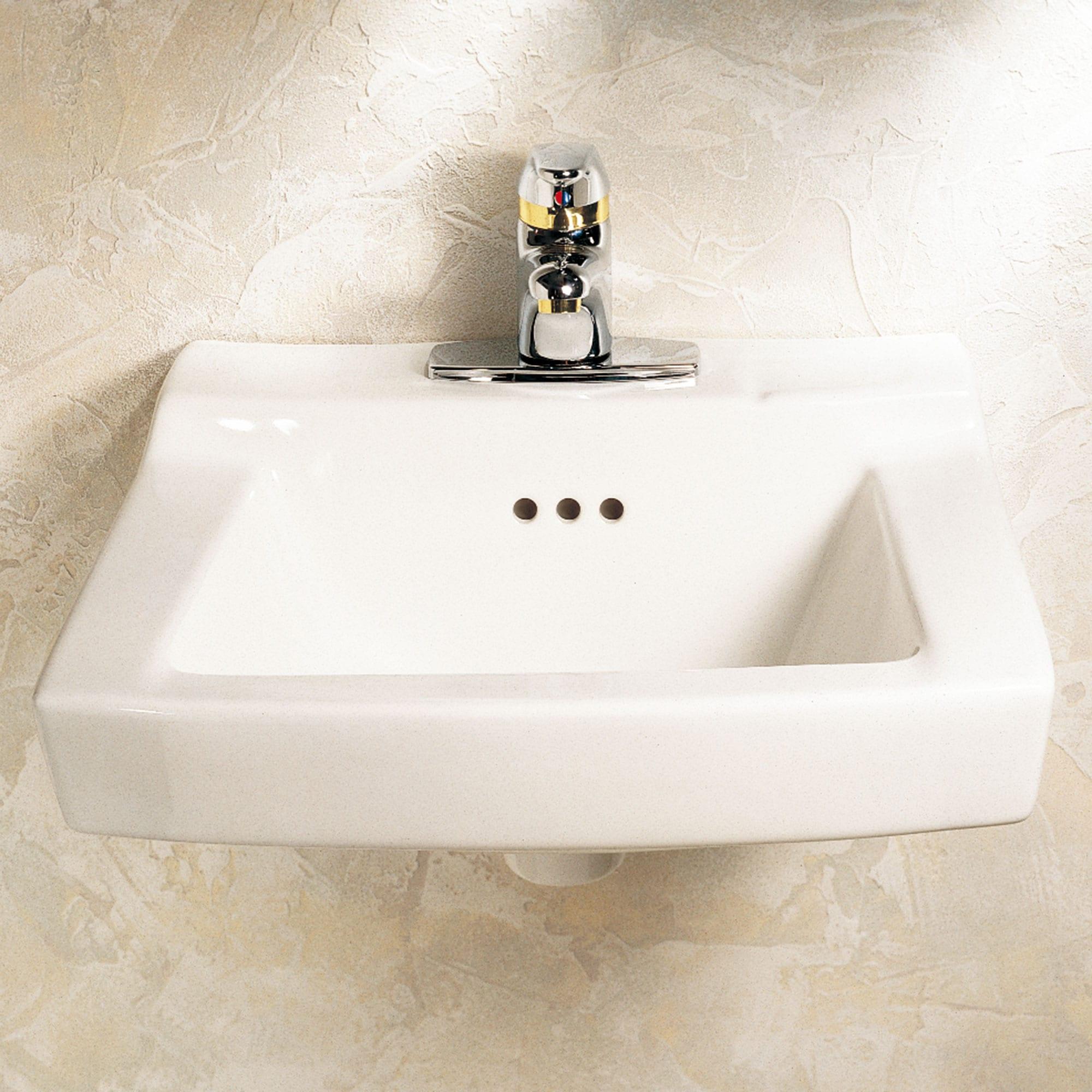 American Standard Comrade 18.25'' Ceramic Rectangular Bathroom Sink with Overflow