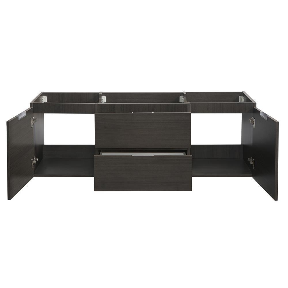 Fresca Valencia 60" Wall Mount Single Sink Bathroom Vanity Base Only (Top and Sink Not Included)