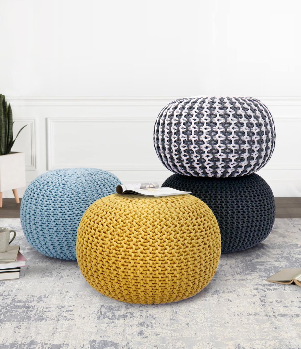 Upholstered Pouf