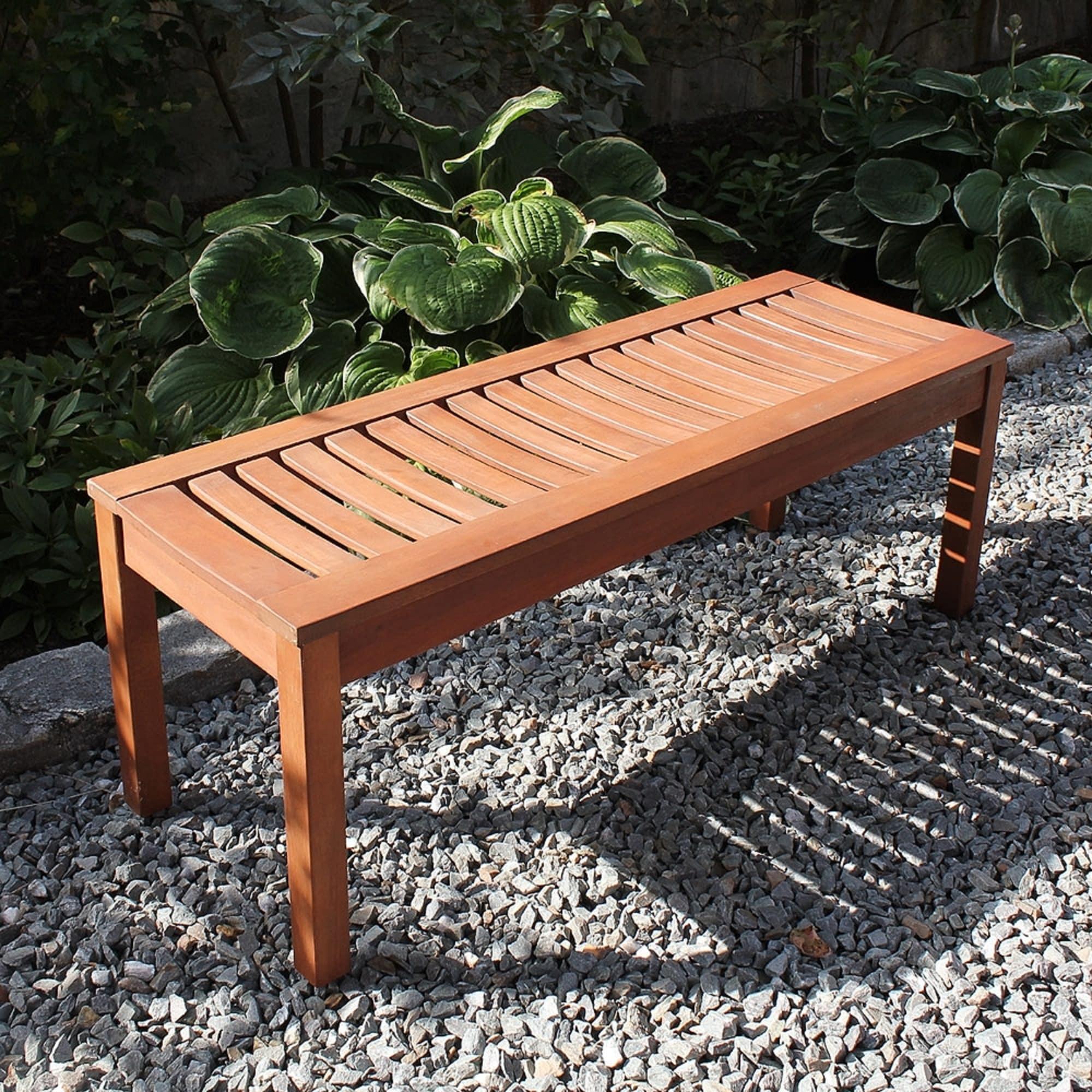 Eucalyptus Outdoor Bench