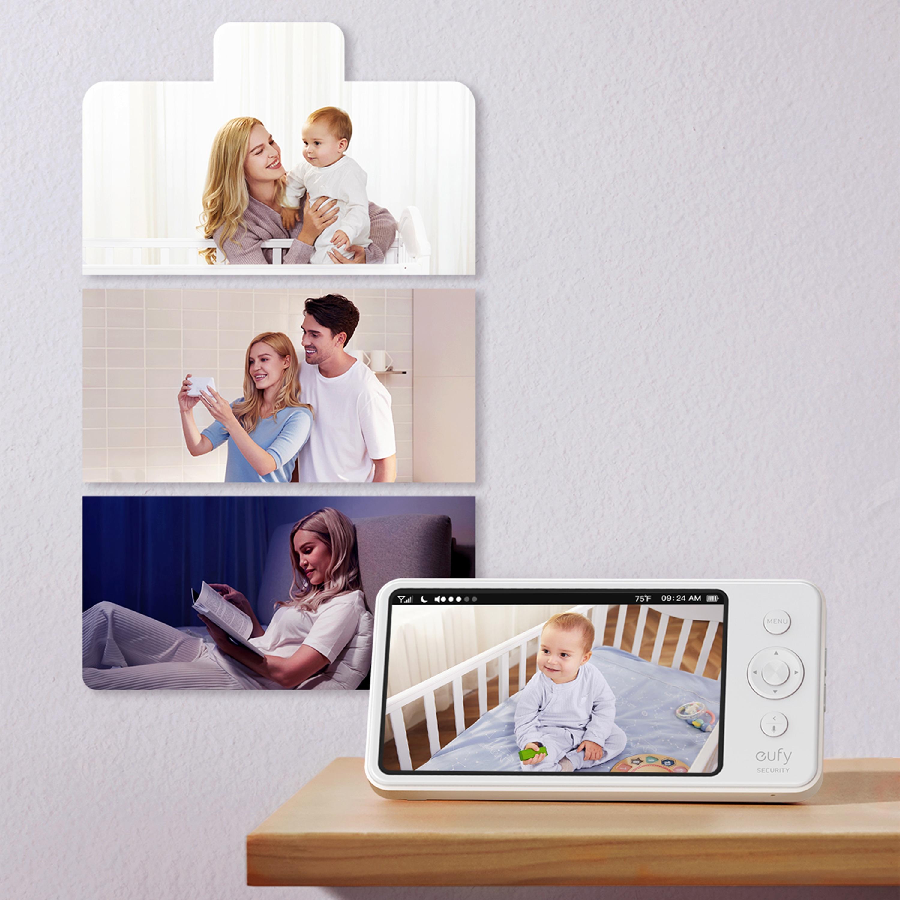 eufy Spaceview Pro Baby Monitor and Camera, 5-inch and 720p LCD Display, E83121D1