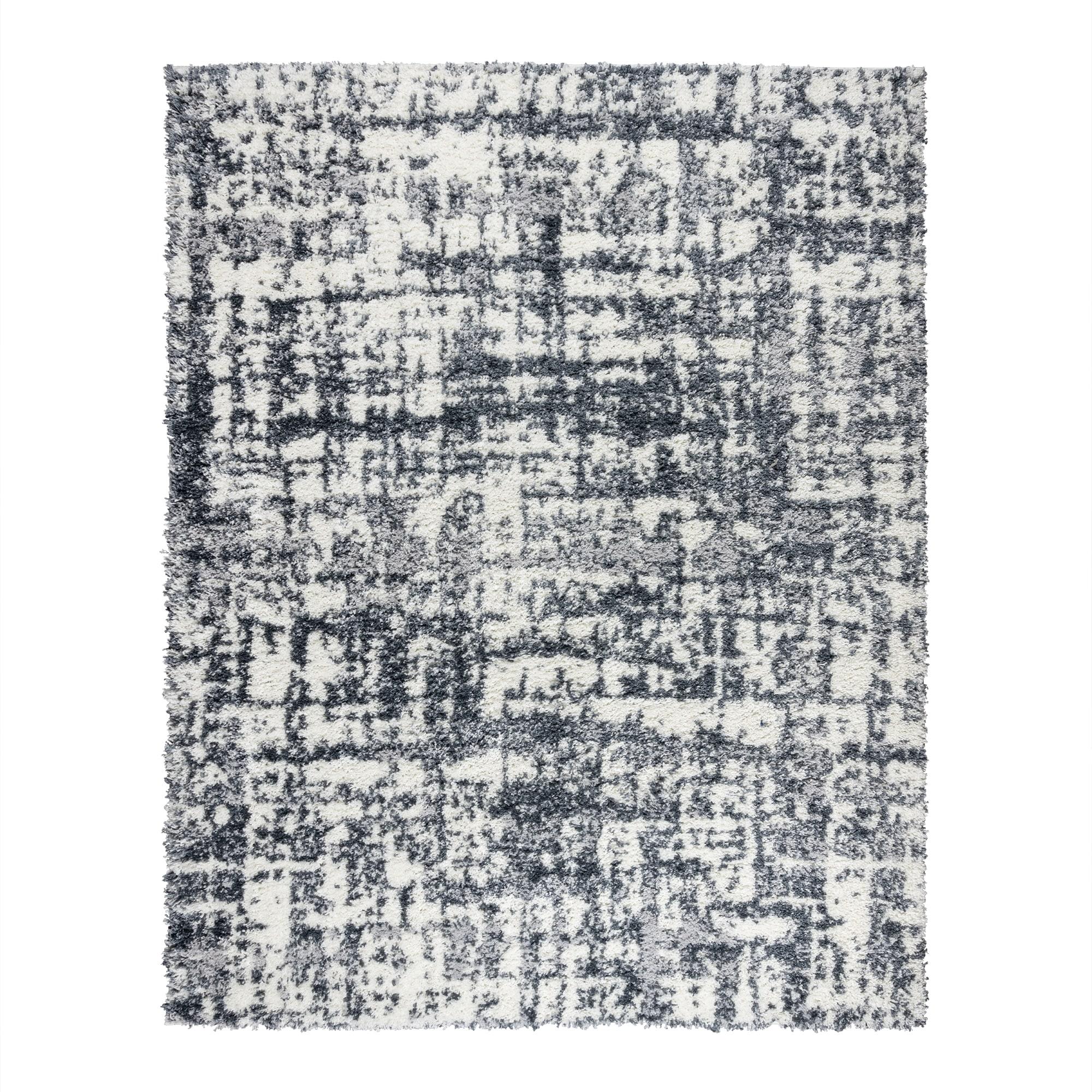 Gertmenian Anjou Modern Abstract Polypropylene Shag Area Rug