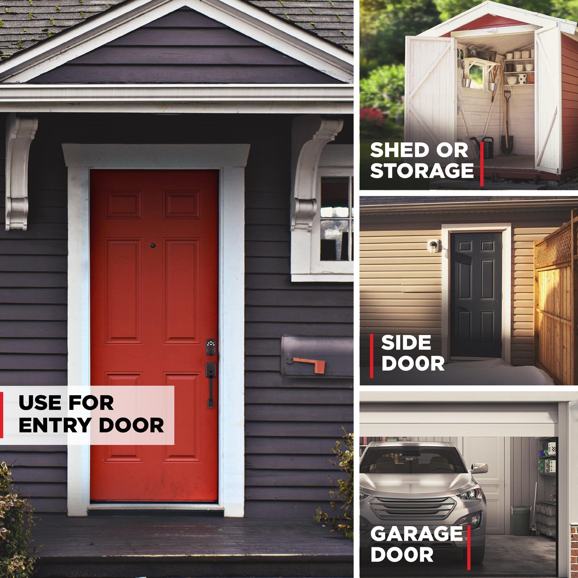 Kwikset 9240TRL-11P Traditional Powerbolt Electronic SmartCode Deadbolt with RCAL Latch and RCS Strike Venetian Bronze Finish