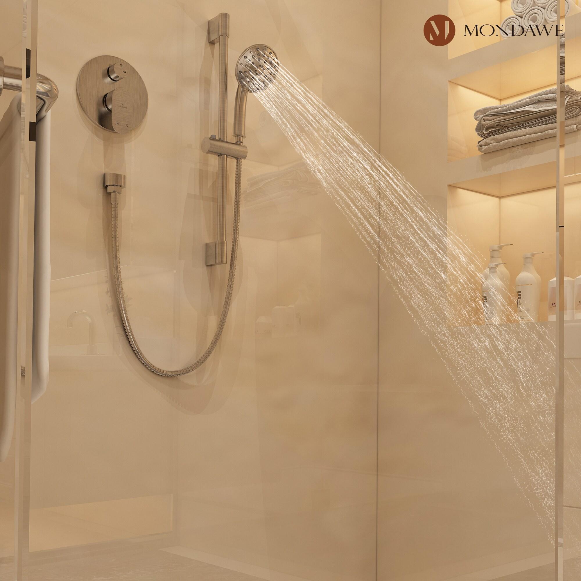 Calliope Wall Mounted 2-Function Retro Pressure-Balanced Shower System with 3 Setting Handheld