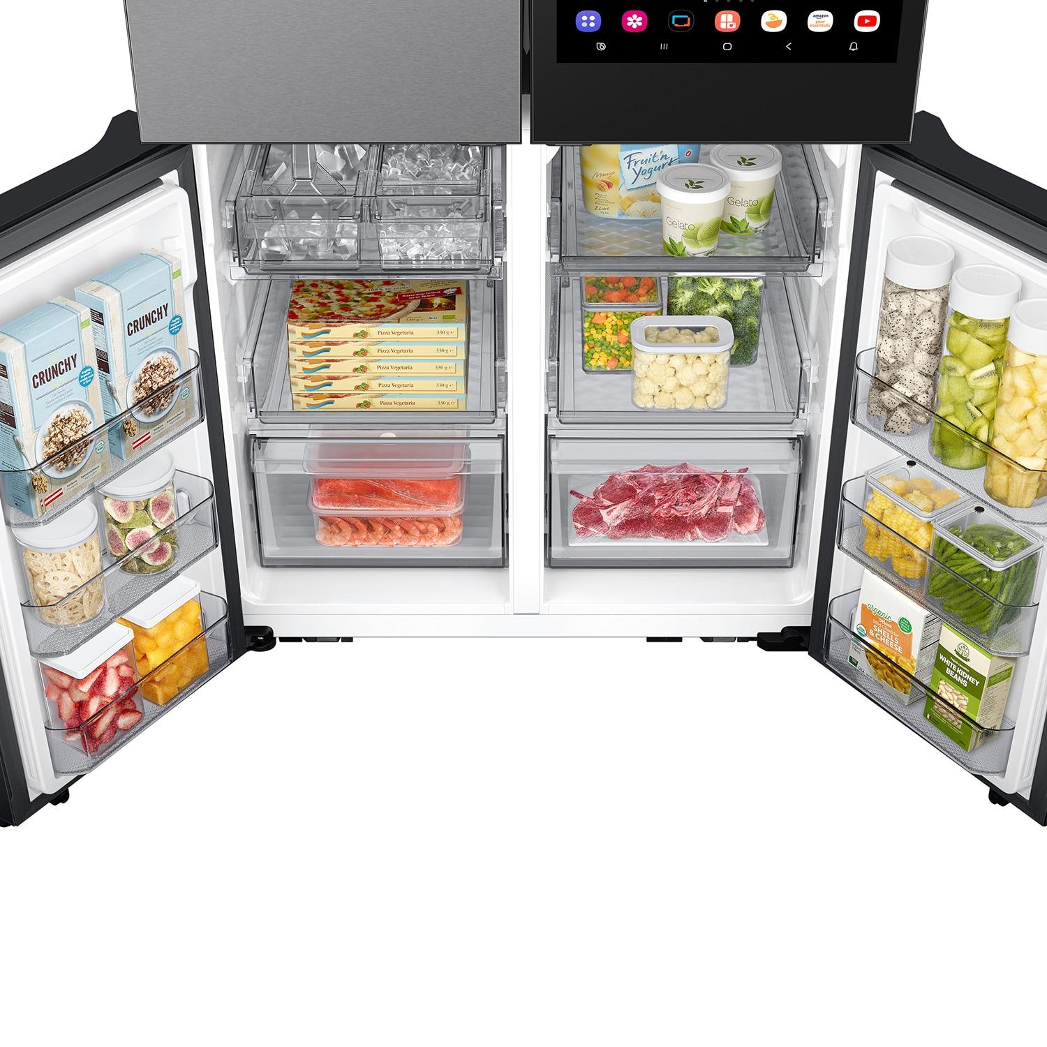 Samsung Bespoke 4-Door Flex Refrigerator 29 cu. ft. in with AI Family Hub+ and AI Vision Inside