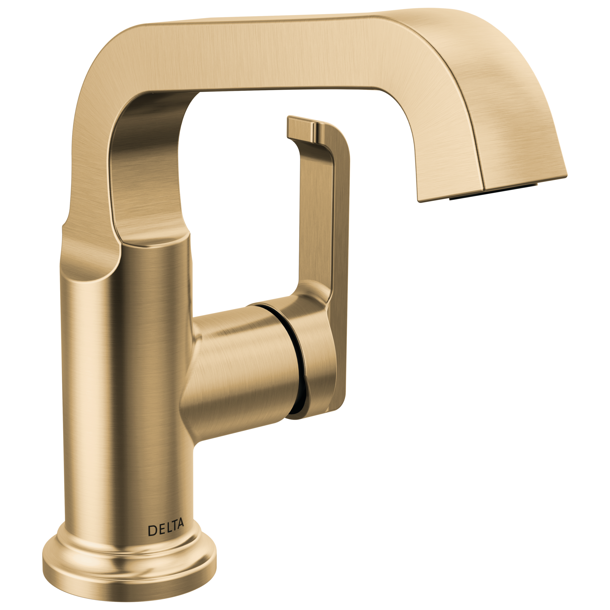 Tetra Single Hole Bathroom Faucet, Single Handle Bathroom Sink Faucet with Drain Assembly