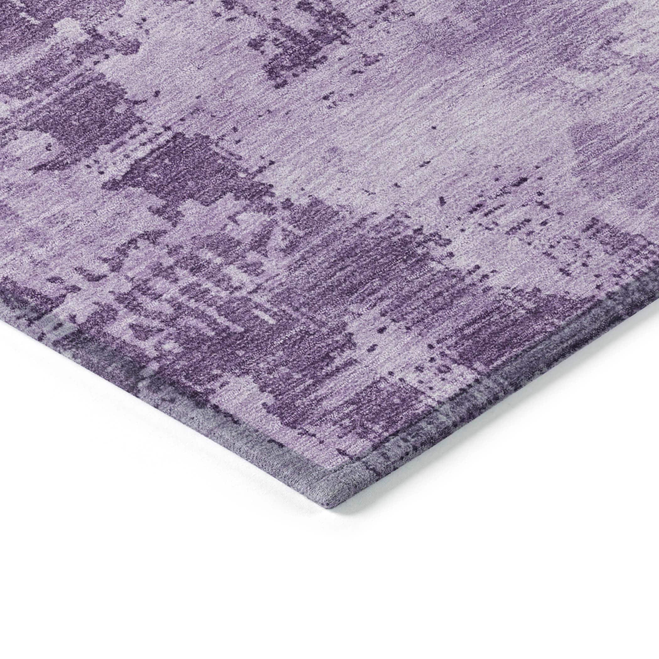 Machine Washable Indoor/Outdoor Chayden ACN1062 Lavender Rug