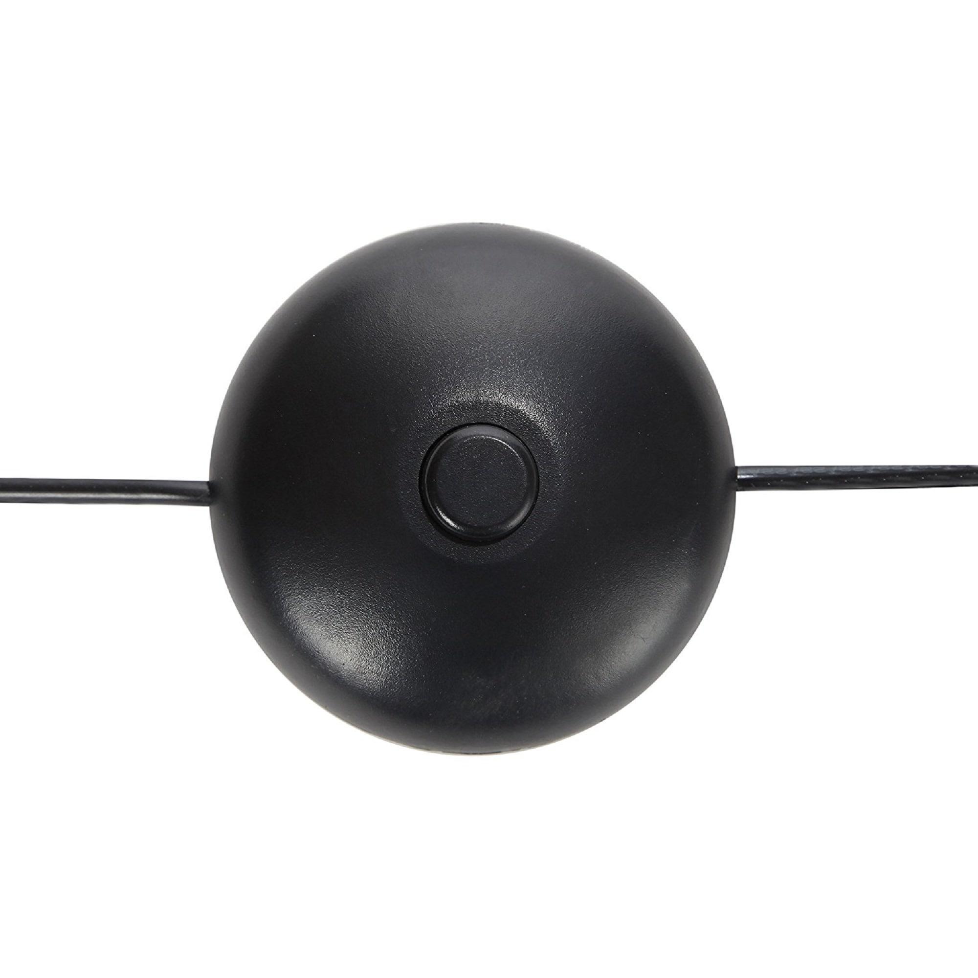 Brightech Twist 43 in. Industrial 2-Light LED Energy Efficient Floor Lamp with Built-In 3-Way Dimmer