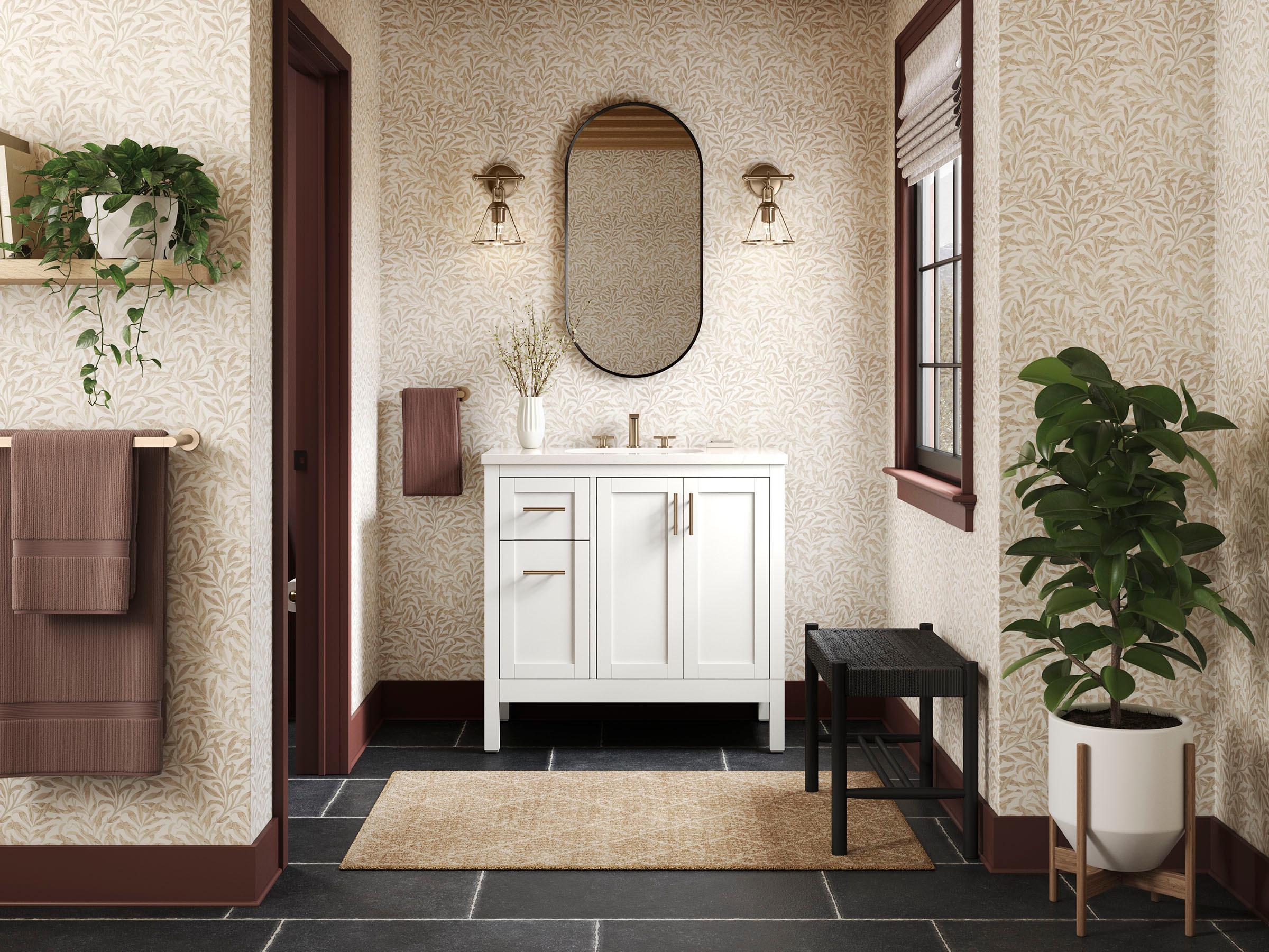Hadron 37" Single Bathroom Vanity Set