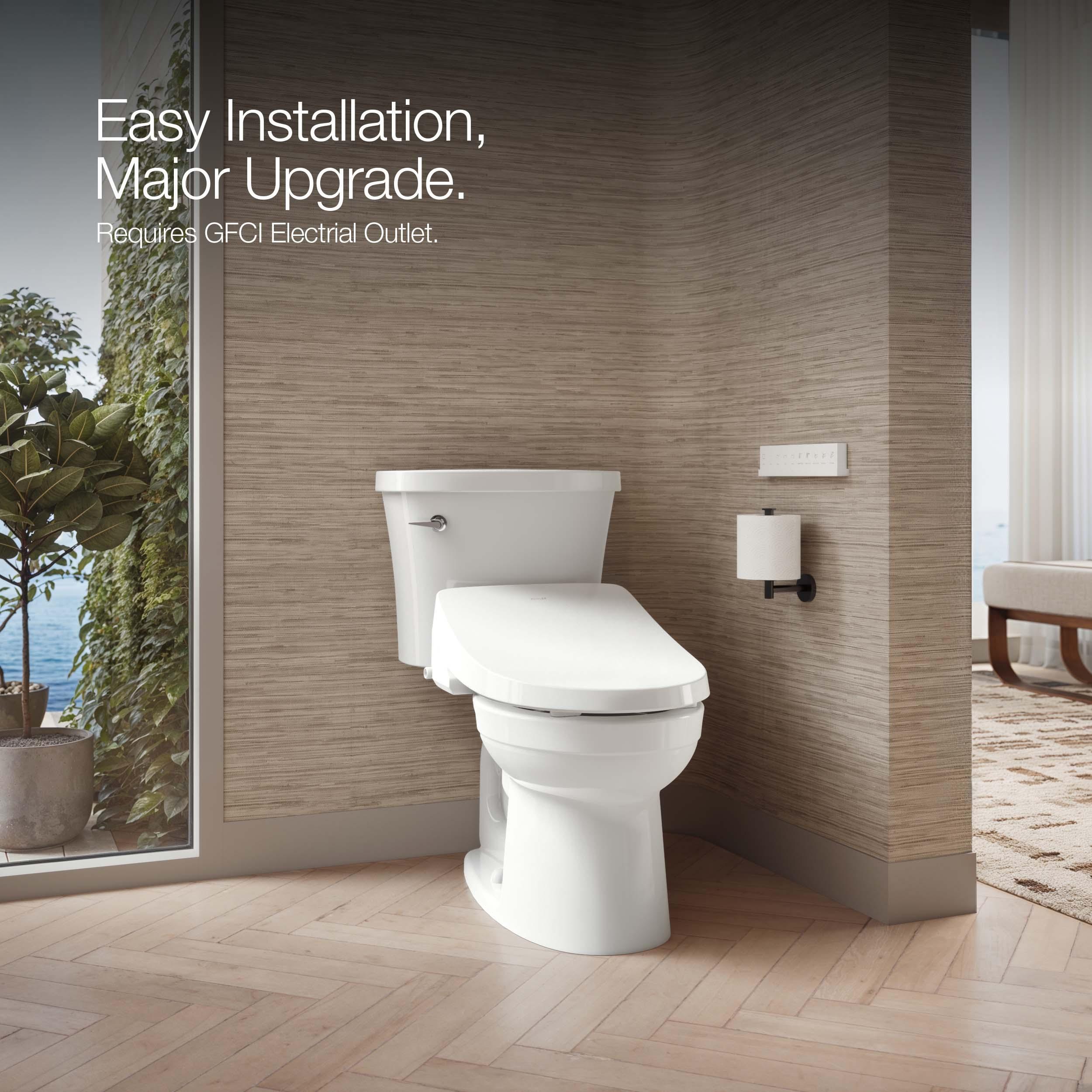 Purewash E580 Elongated Bidet Toilet Seat