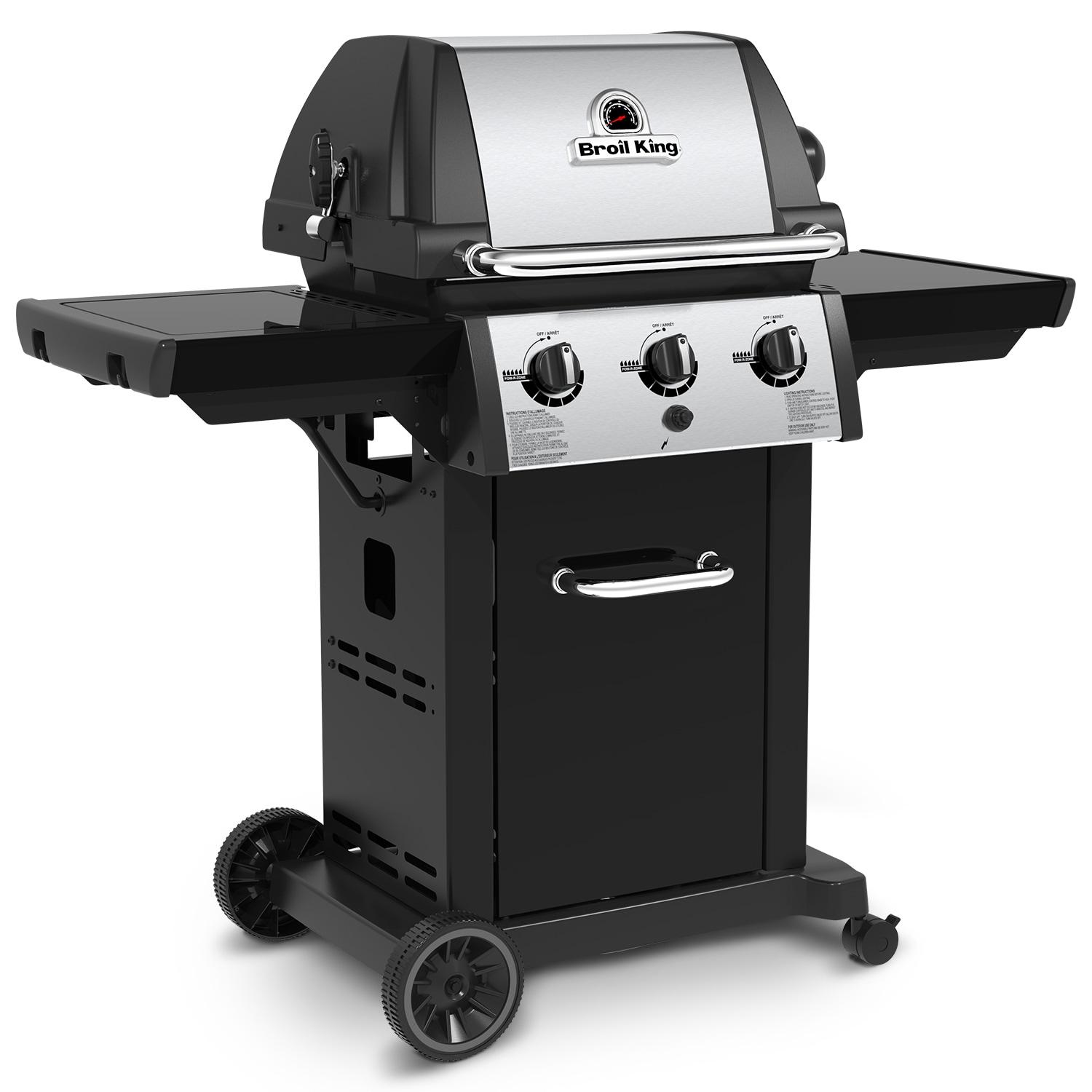 Broil King Monarch 320 3-Burner Gas Grill in Black