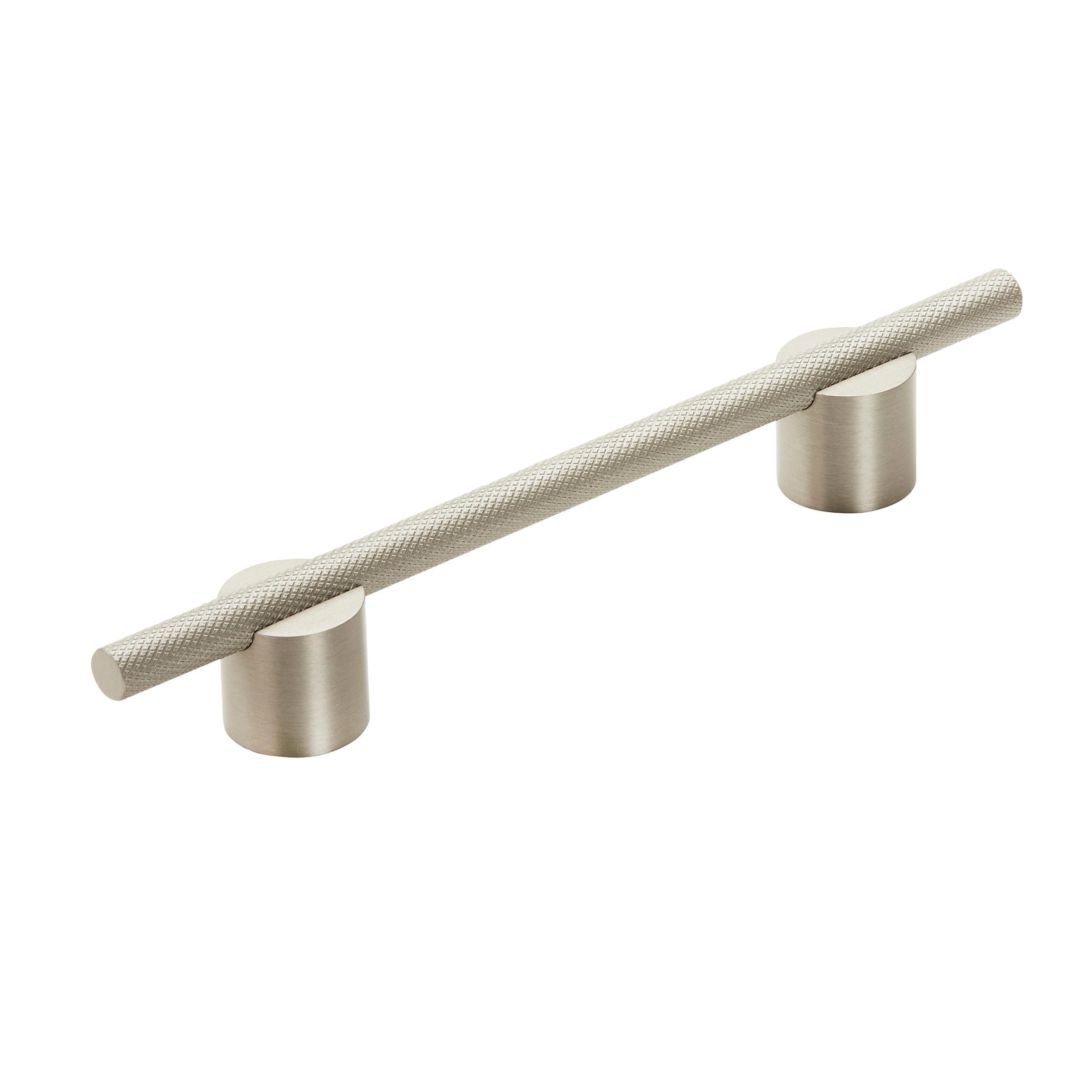 Transcendent 5-1/16 in. (128mm) Modern Silver Champagne Bar Cabinet Pull