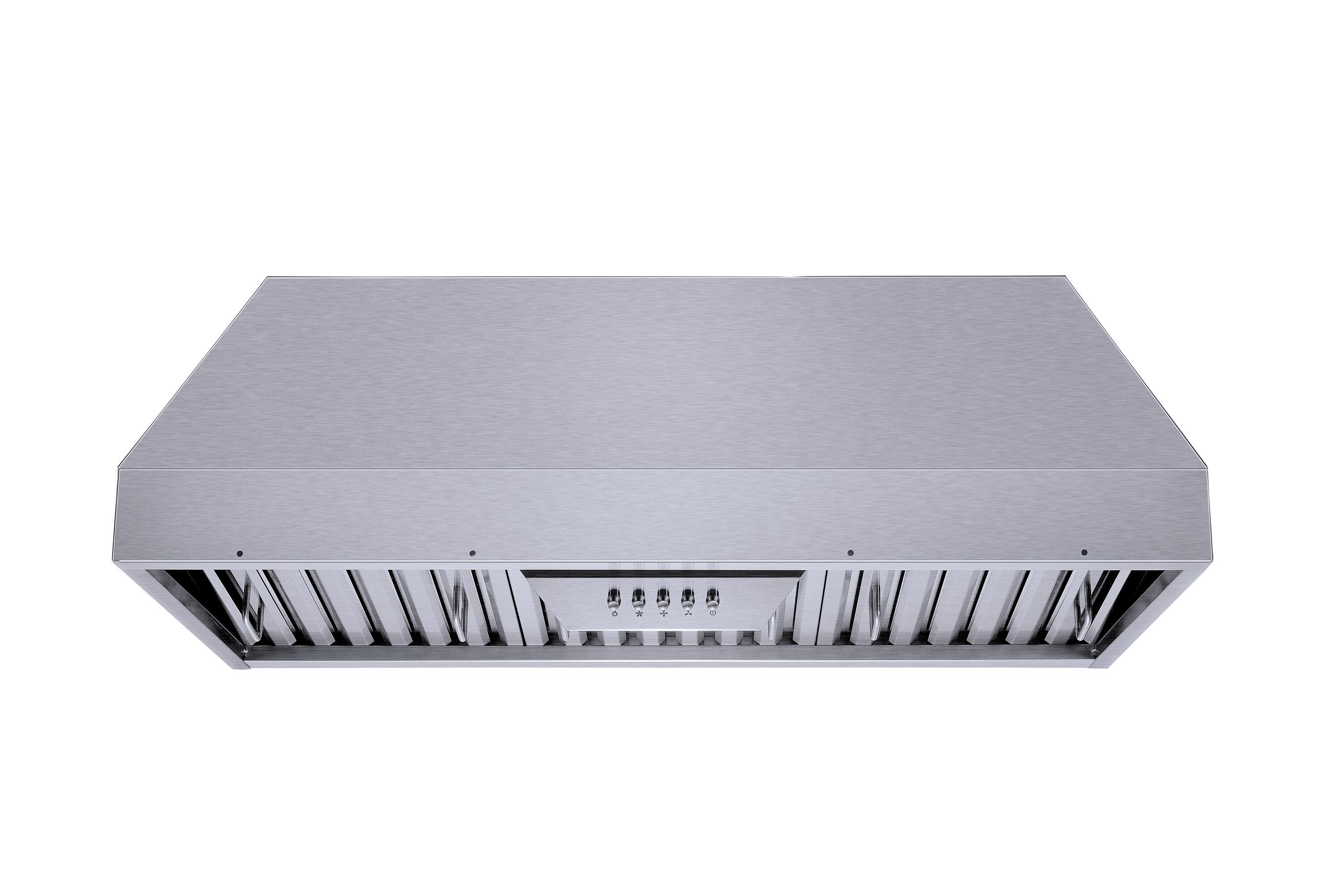 36" 500 CFM Insert Range Hood in Stainless Steel