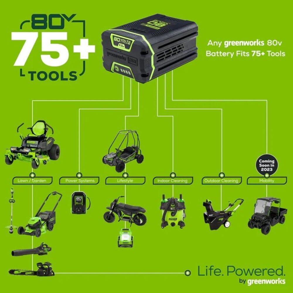 Greenworks Pro 80V (AC/DC) 2500-Lumen LED Work Light, Tool Only