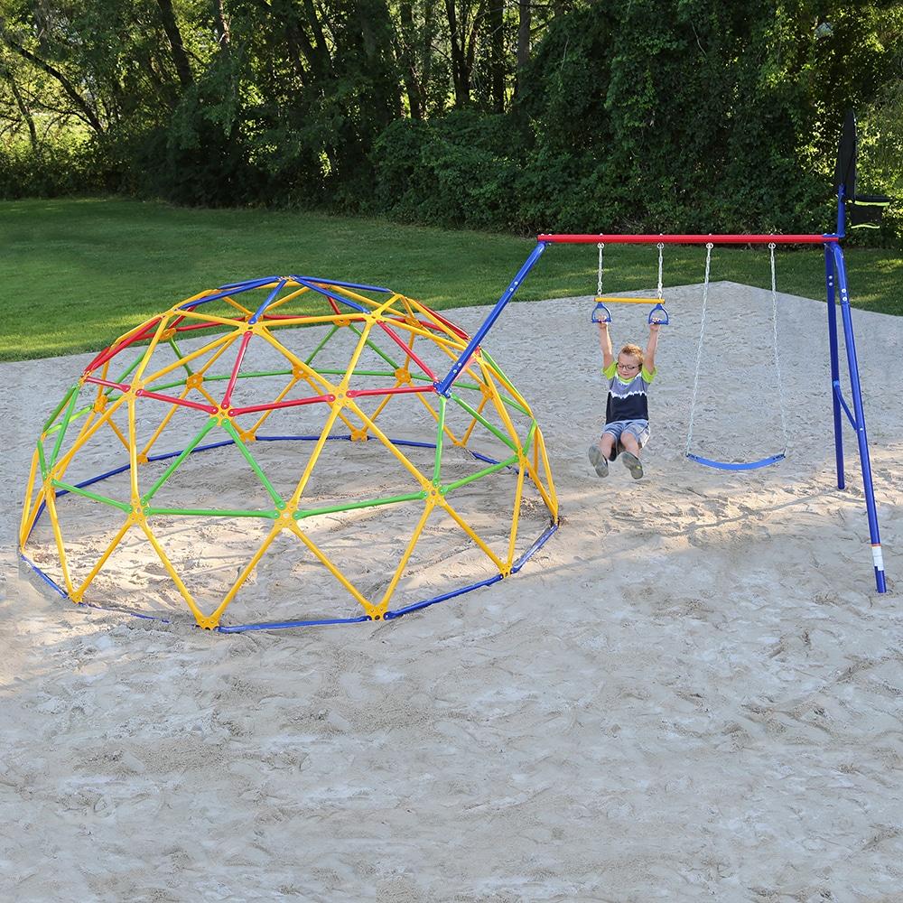 Geo Dome Climber Swing Set