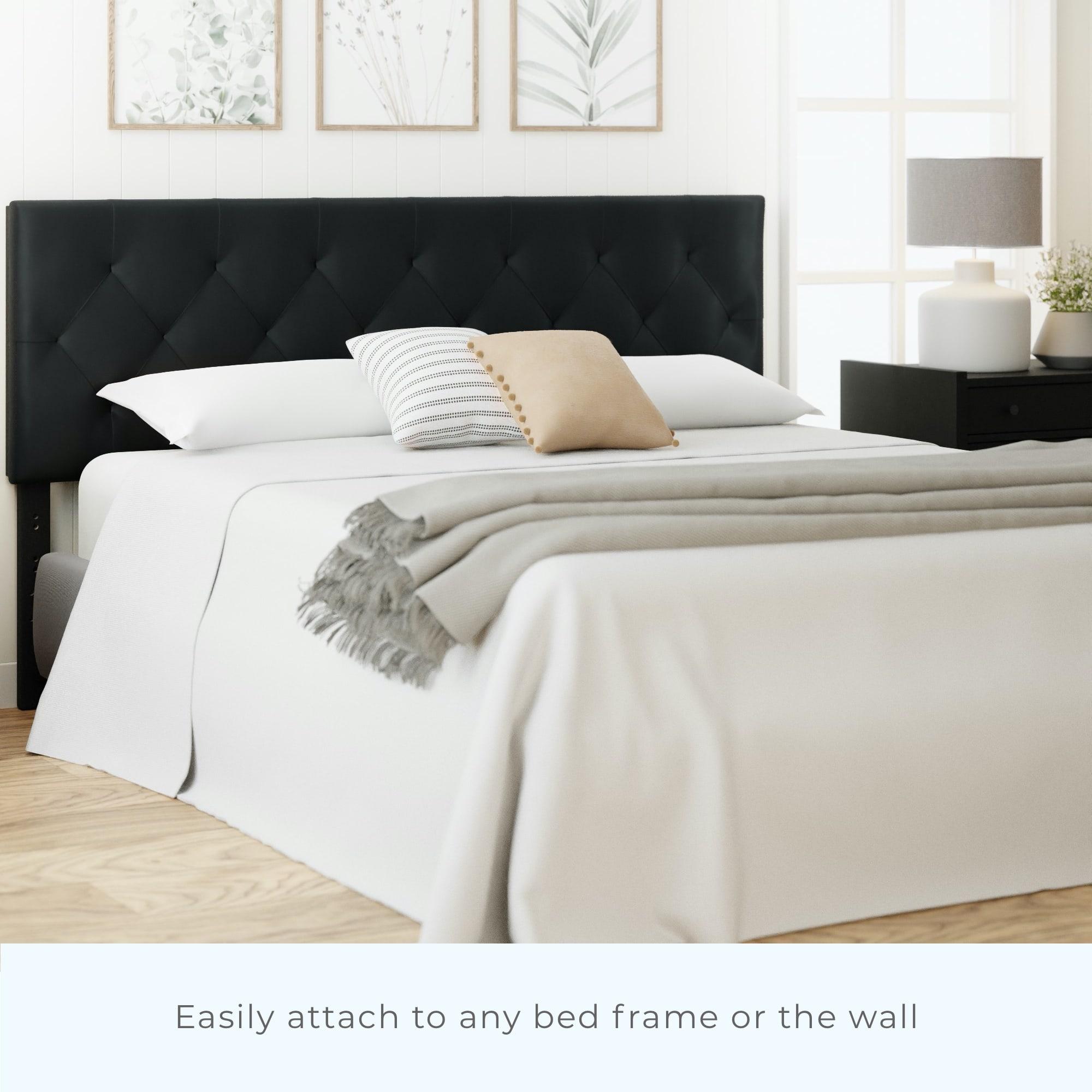 Avery Adjustable Faux Leather Headboard - Brookside Home