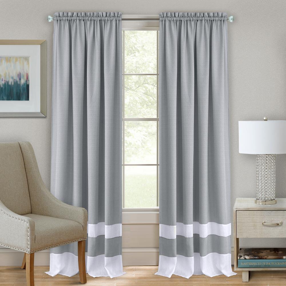 Achim Darcy Rod Pocket Window Curtain Panel