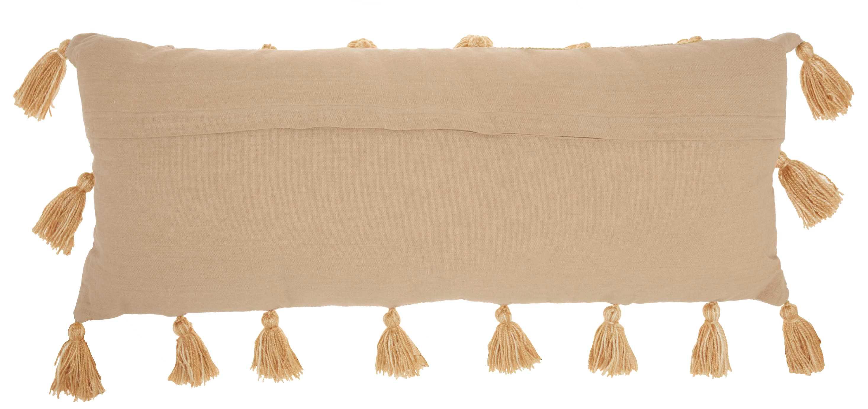 Life Styles Woven with Tassels Throw Pillow - Mina Victory