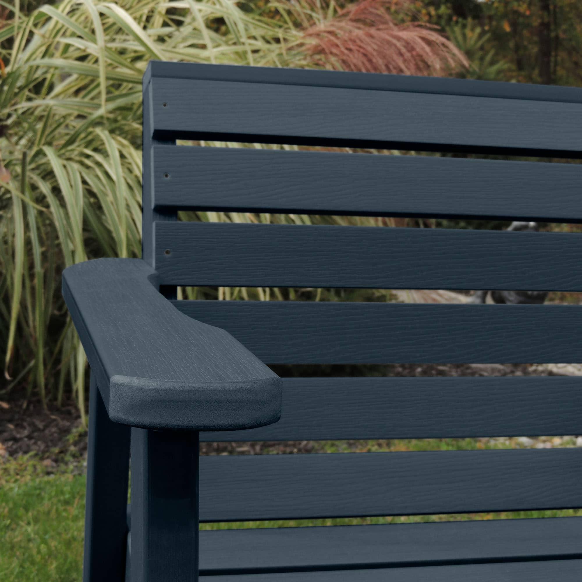 Highwood Weatherly Blue Outdoor Garden Chair