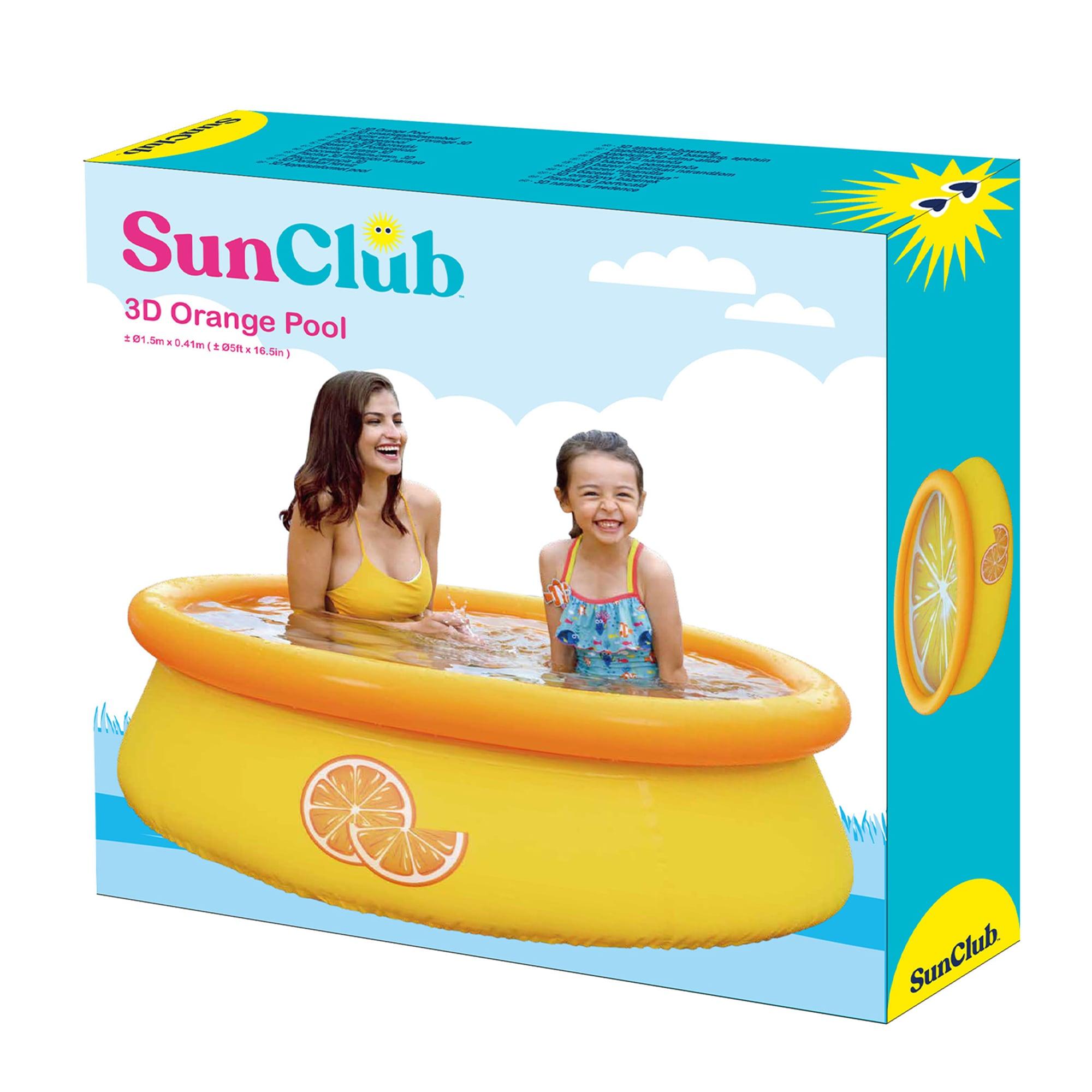 JLeisure Plastic Round Inflatable Pool 25'' H x 96'' W x 96'' L (Set of 2)