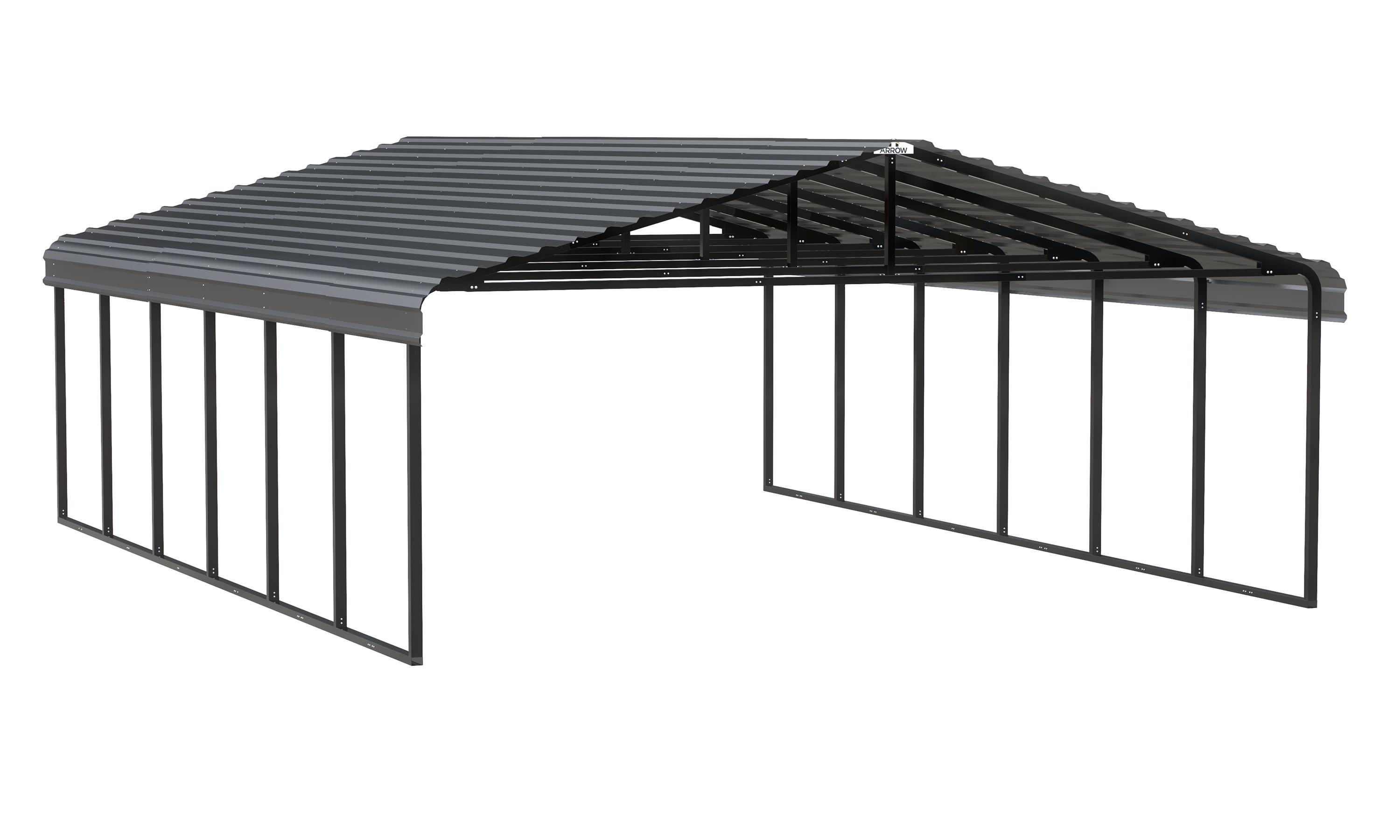 Arrow Arrow Carport, 20 ft. x 24 ft. x 9 ft.