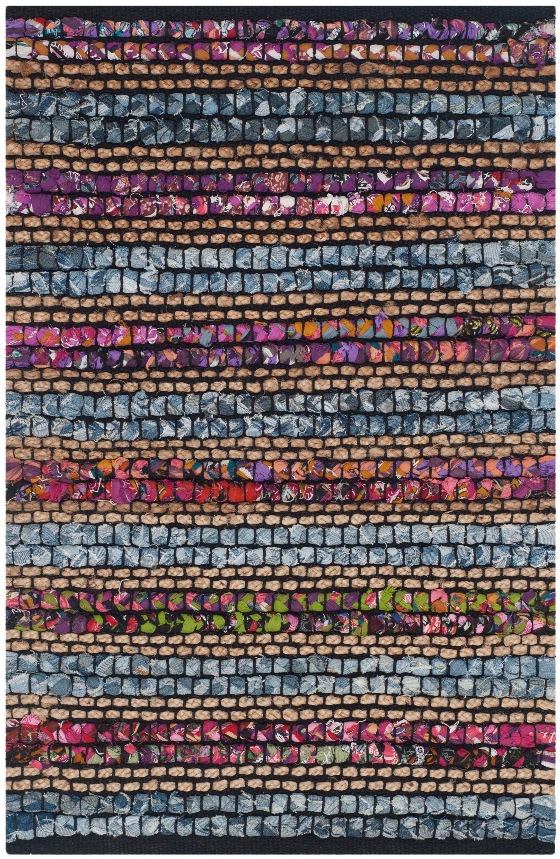Cape Cod CAP361 Hand Woven Accent Rug - Blue/Multi - 2'x3' - Safavieh.