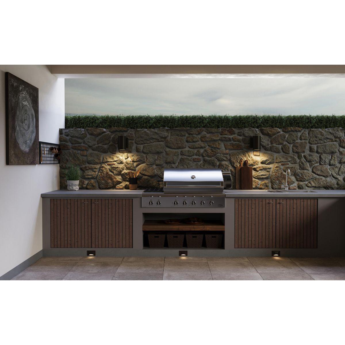Progress Lighting Cylinders 1-Light Outdoor Wall Lantern in Antique Bronze with Aluminum Frame and LED Shade