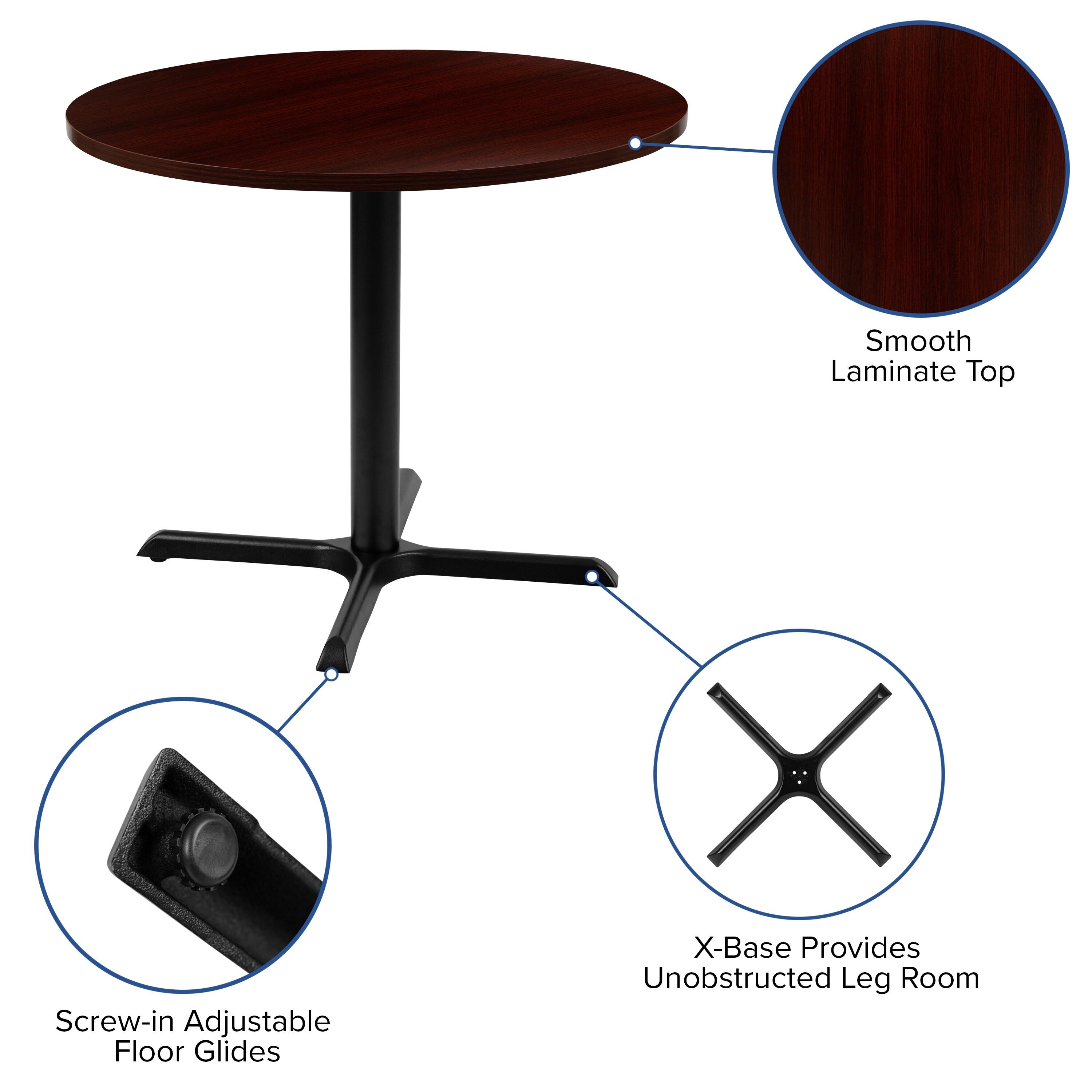 Flash Furniture 36" Round Multi-Purpose Conference Table - Meeting Table for Office