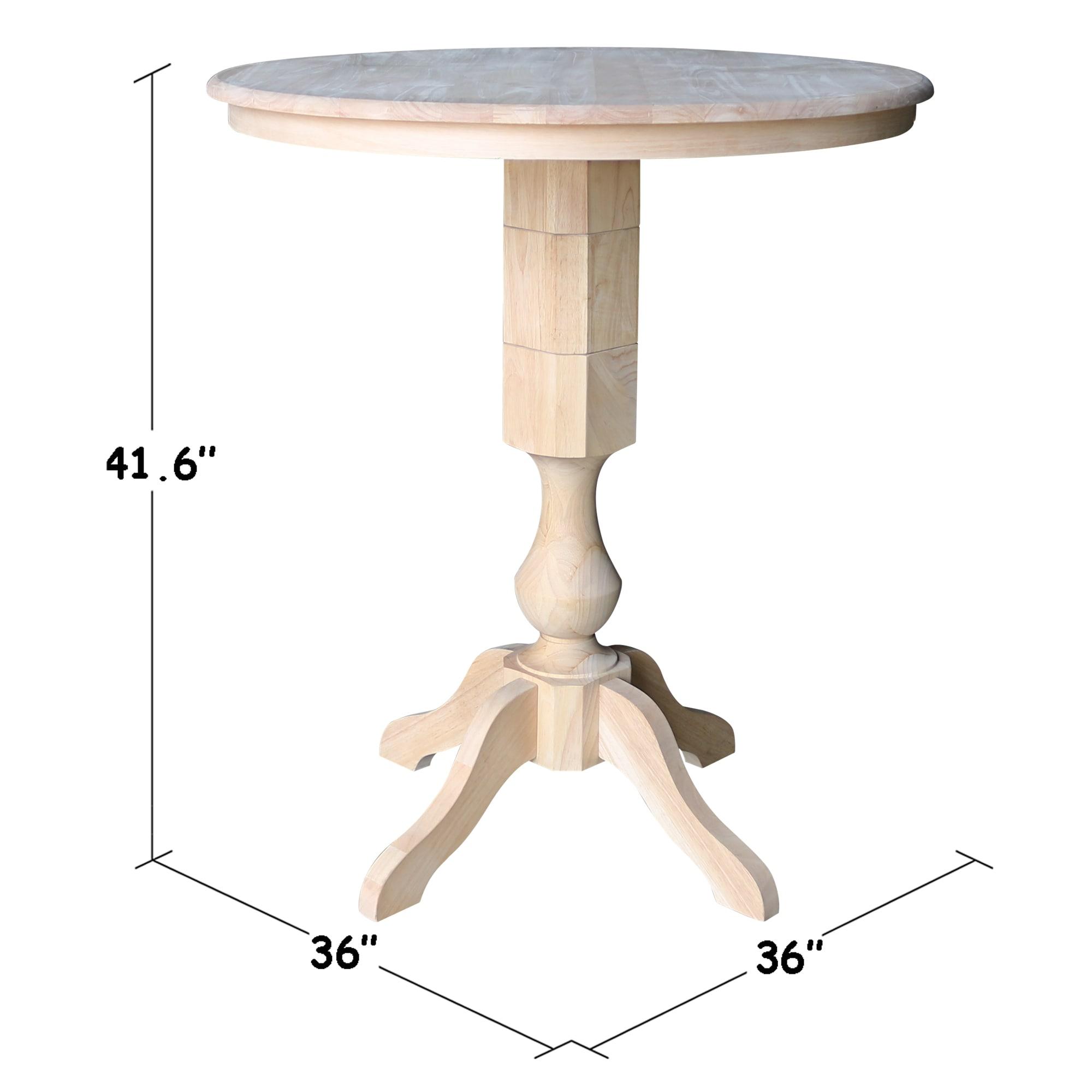 International Concepts 36" Round Top Pedestal Table - 28.9"H