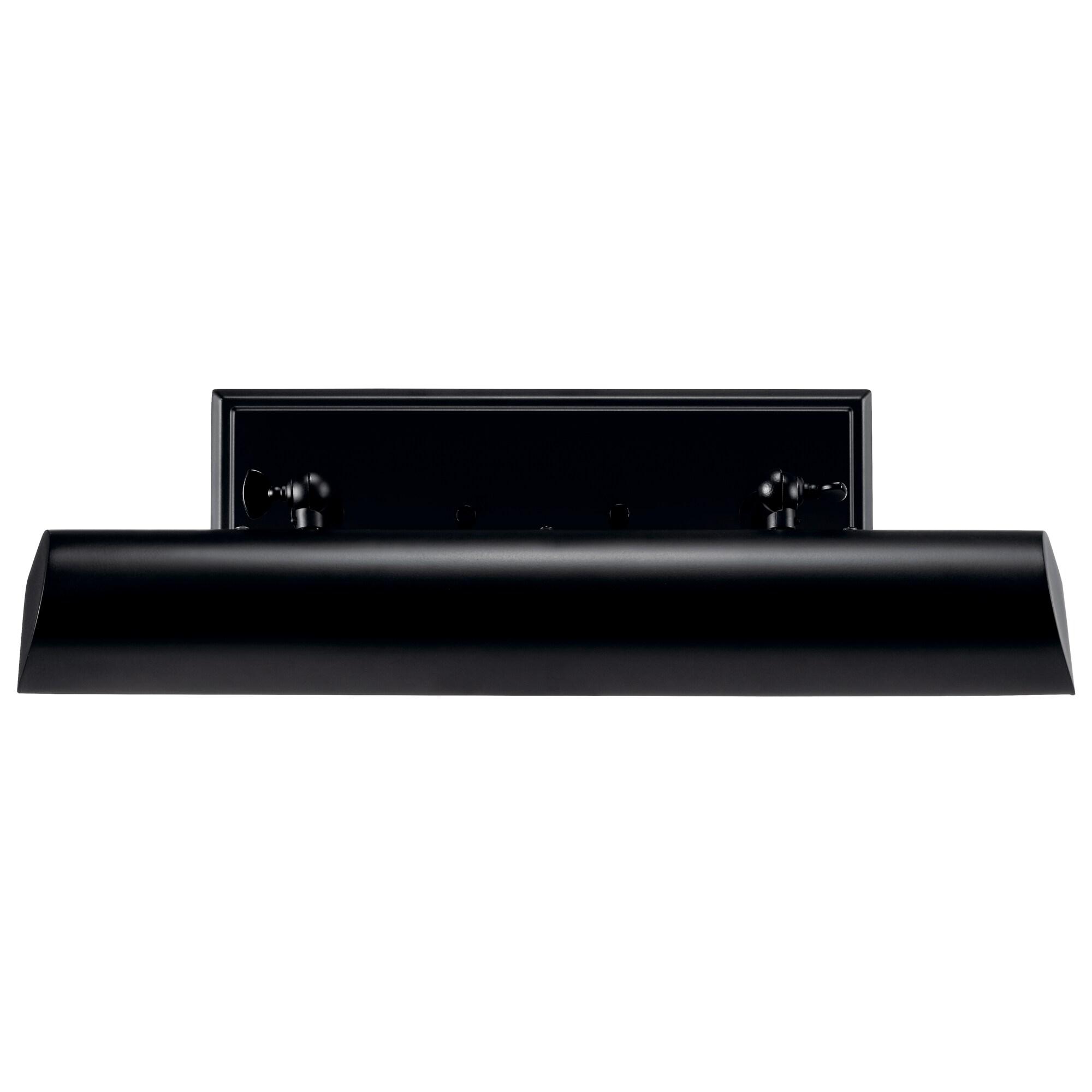 Black Dimmable 2-Light Electric Wall Sconce