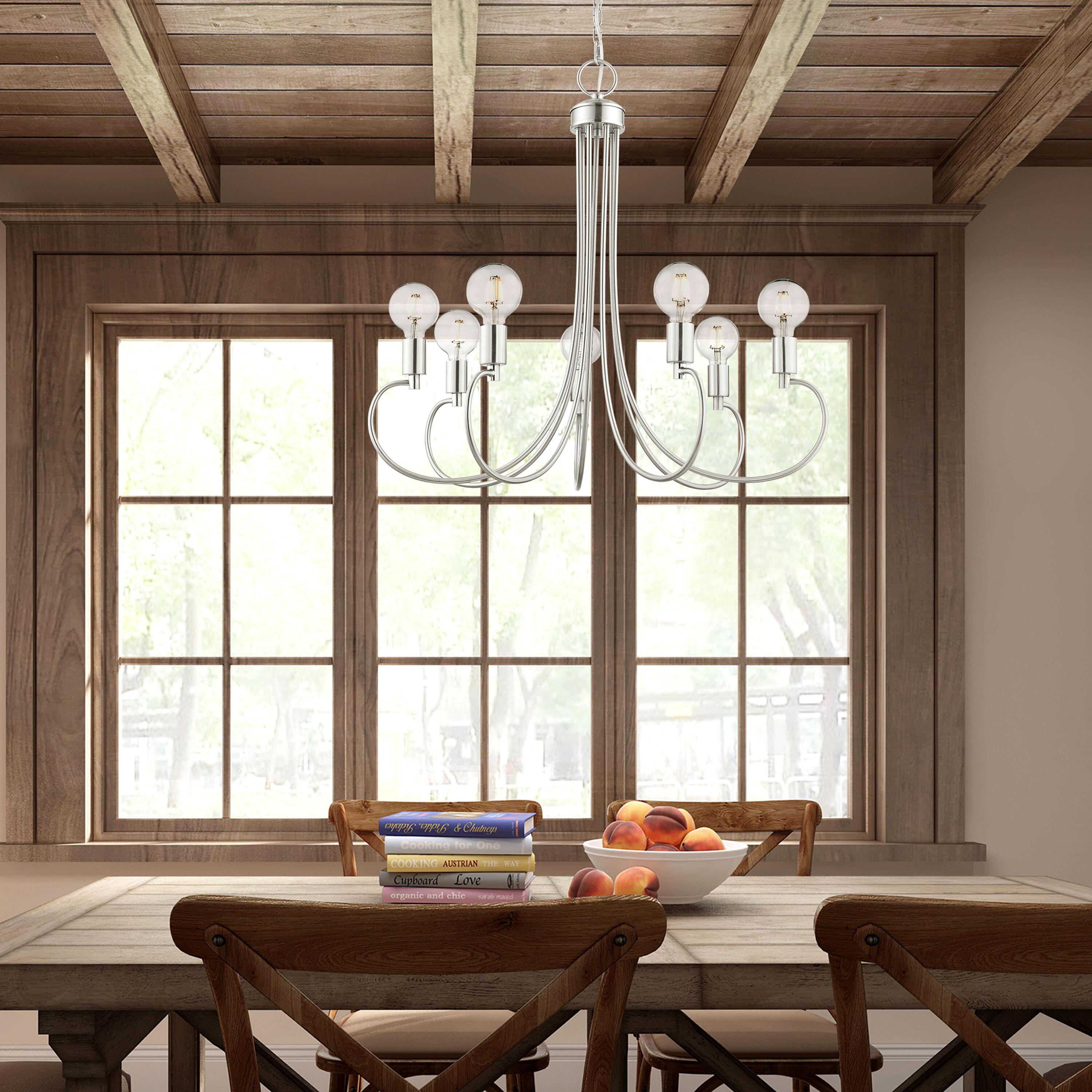 Hitterdal 7 - Light Dimmable Classic / Traditional Chandelier