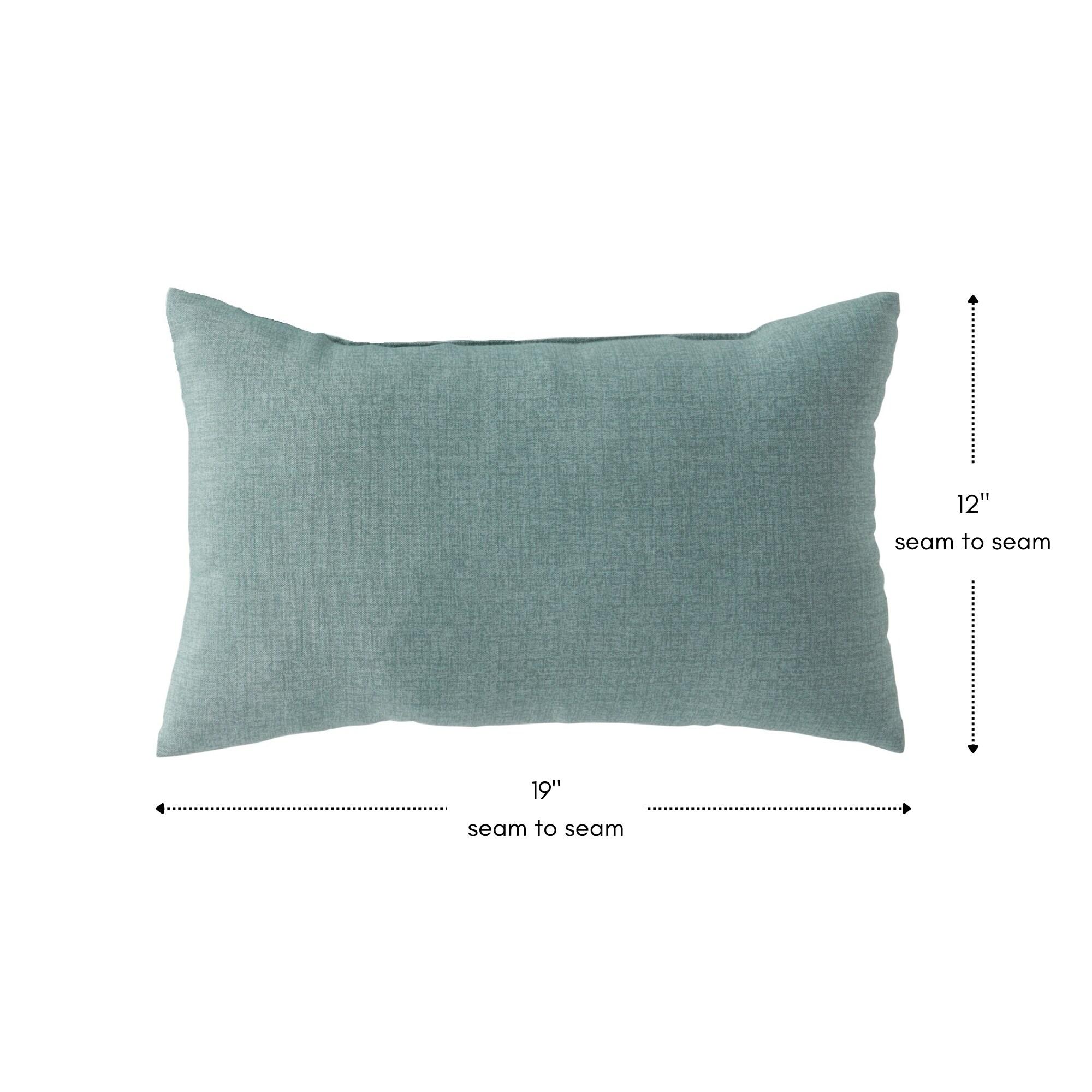 Indoor/Outdoor Reversible Throw Pillow
