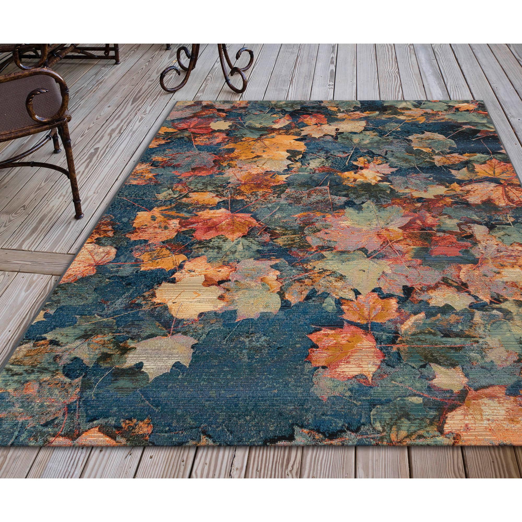 Liora Manne Marina Fall In Love Indoor/Outdoor Rug Multi 3'3" x 4'11"