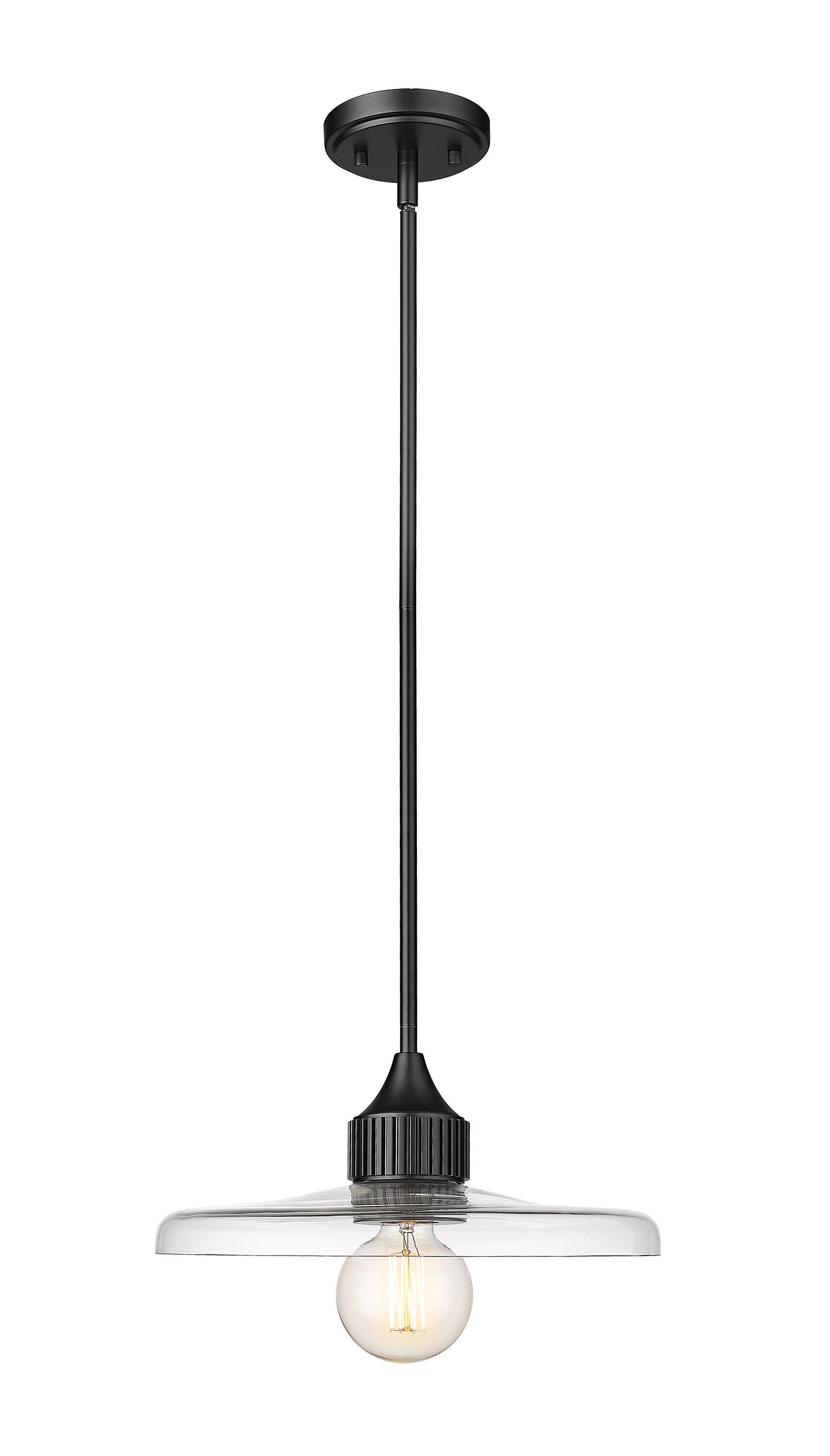 Z-Lite Paloma 1 - Light Pendant in  Matte Black