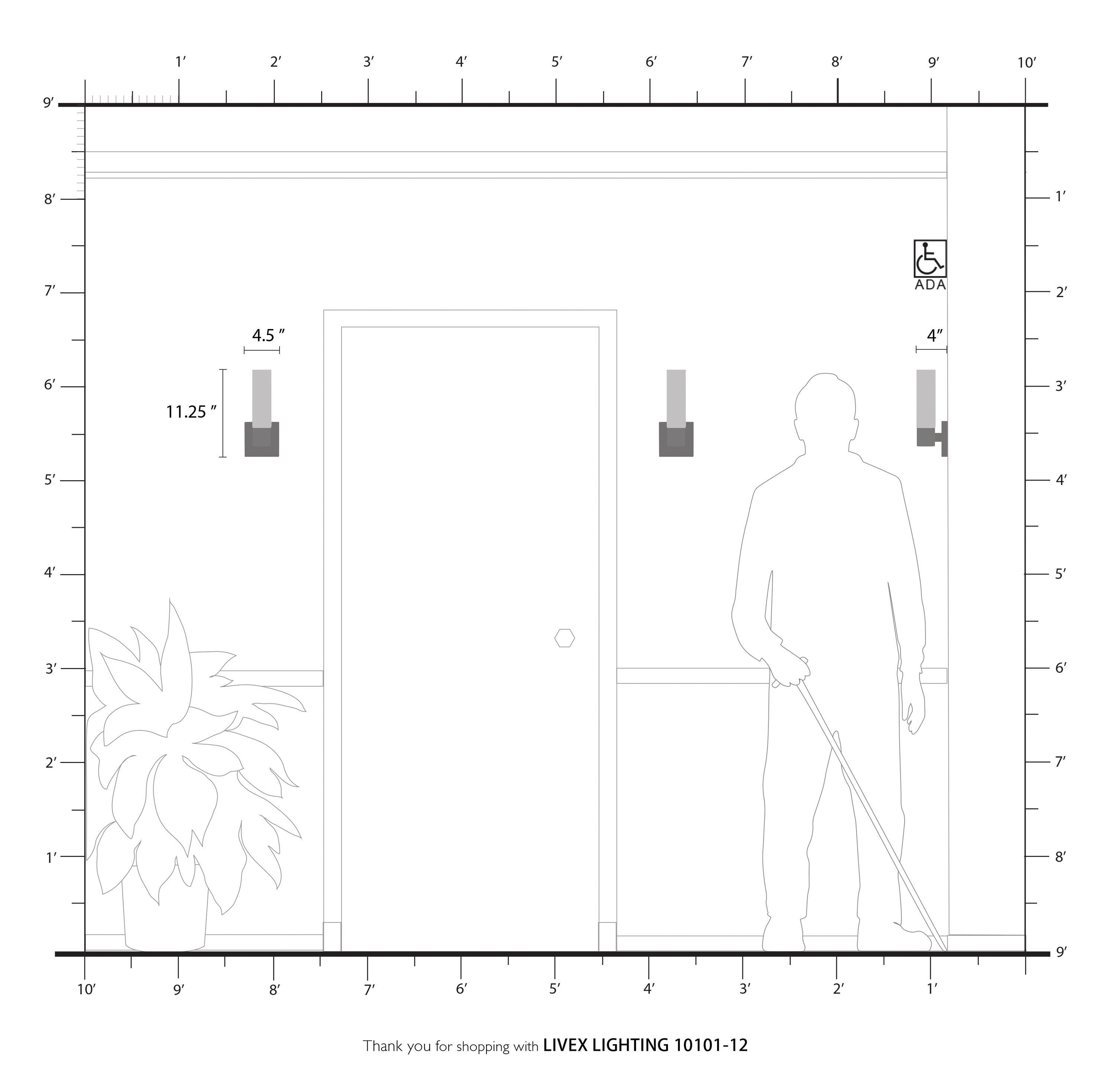 Livex Lighting Aero 1 - Light Sconce in  Satin Brass