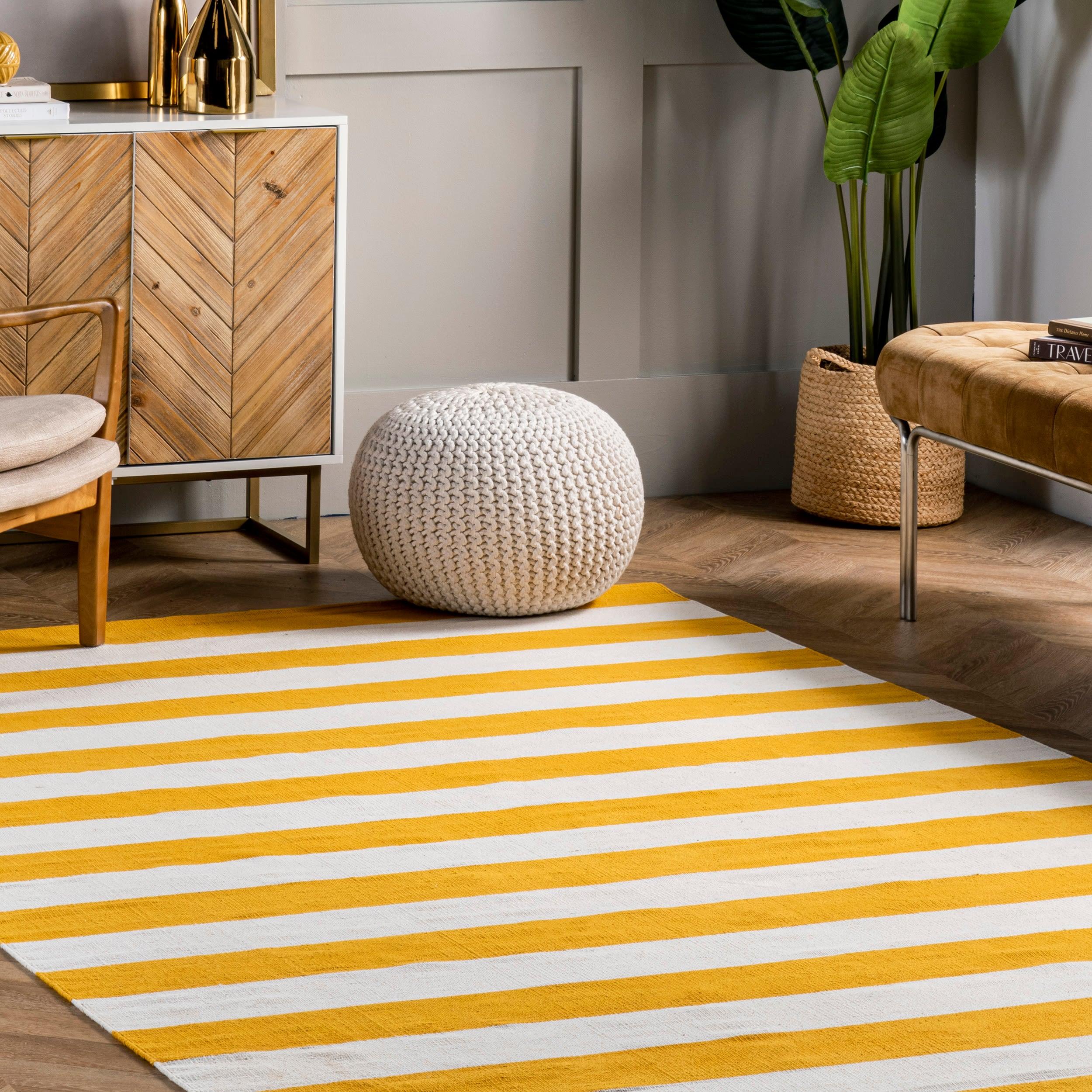 Nuloom Gracen Cotton Stripe Indoor Area Rug, 3' x 5'
