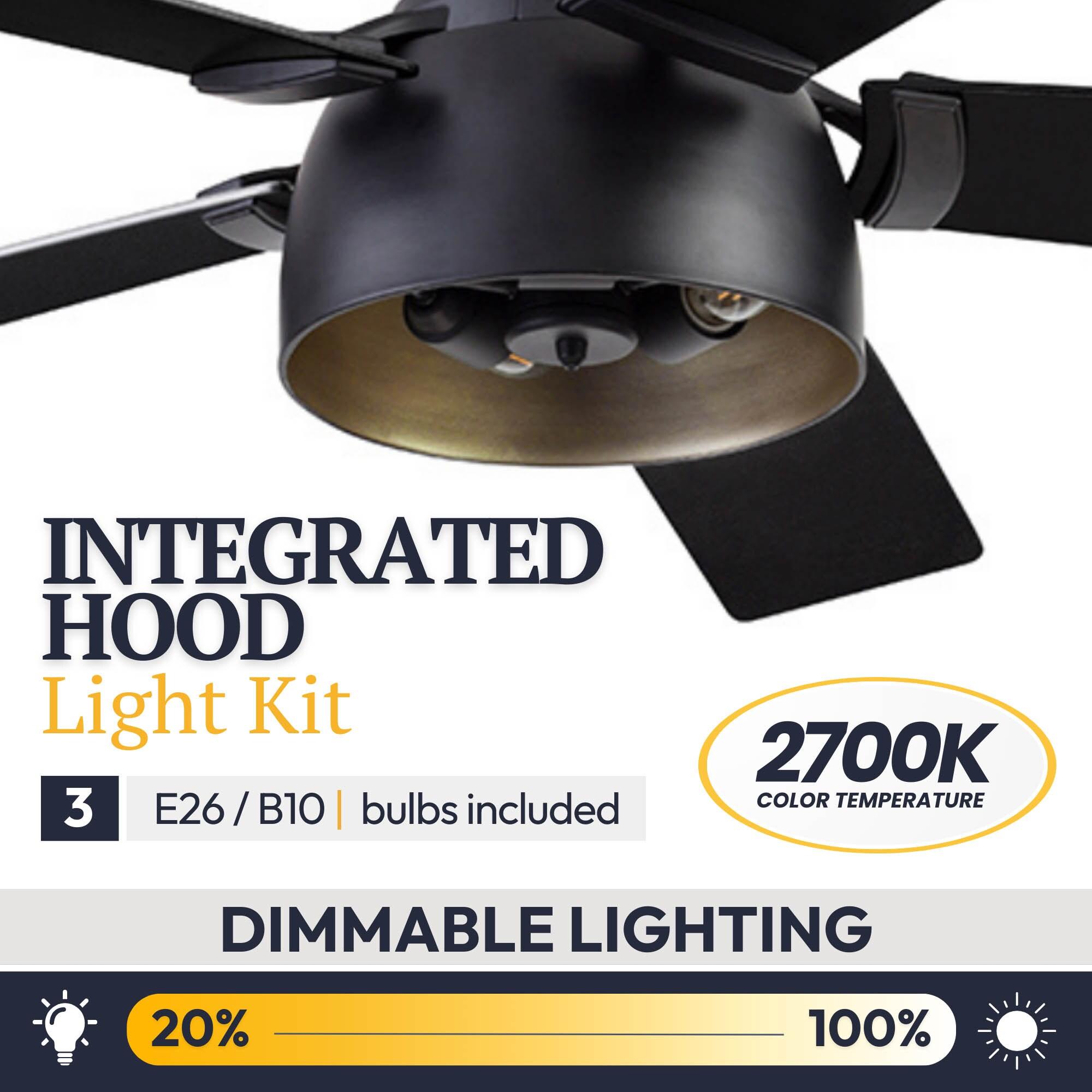 Prominence Home Octavia 52" Ceiling Fan with LED Light