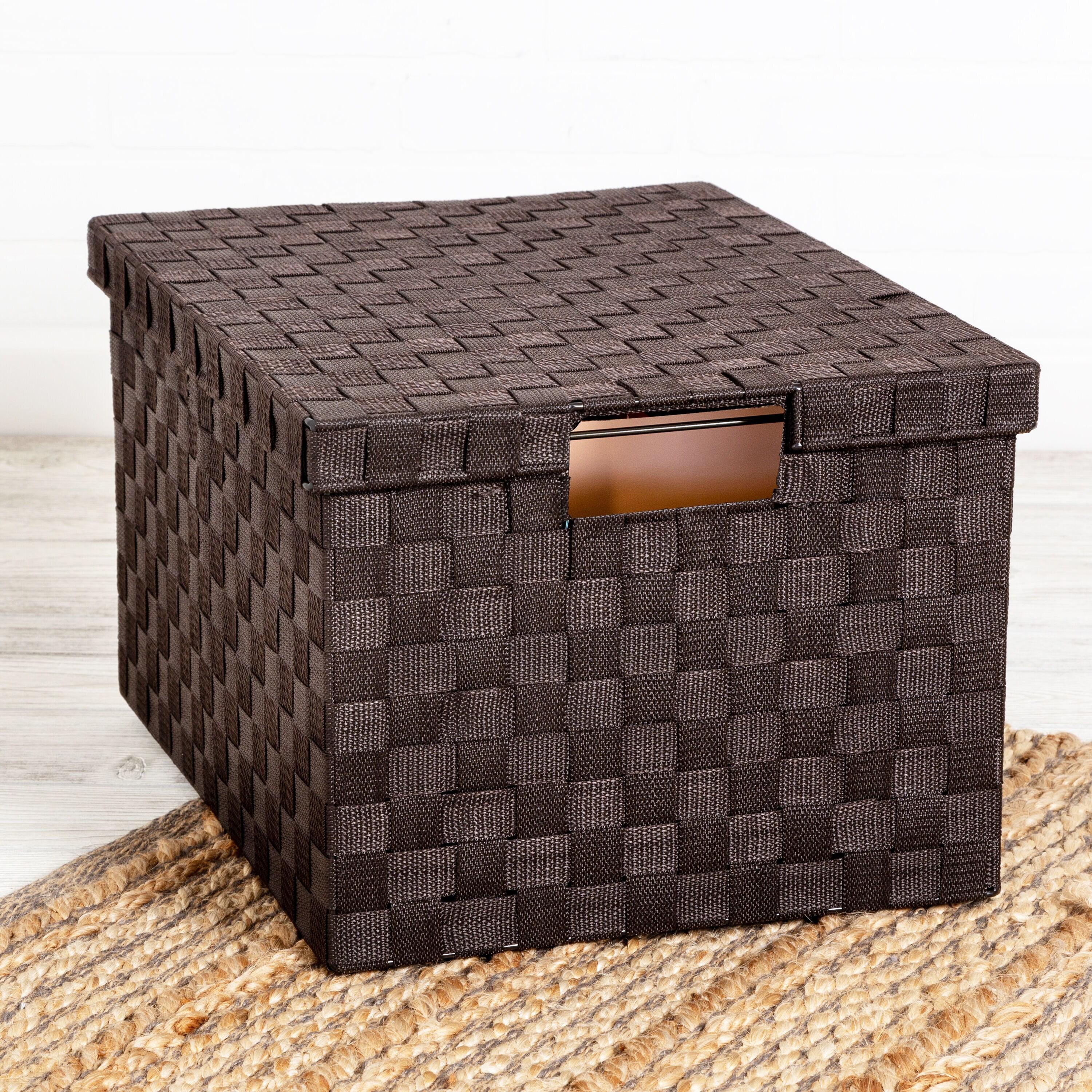 Anastasija Large Woven File Box