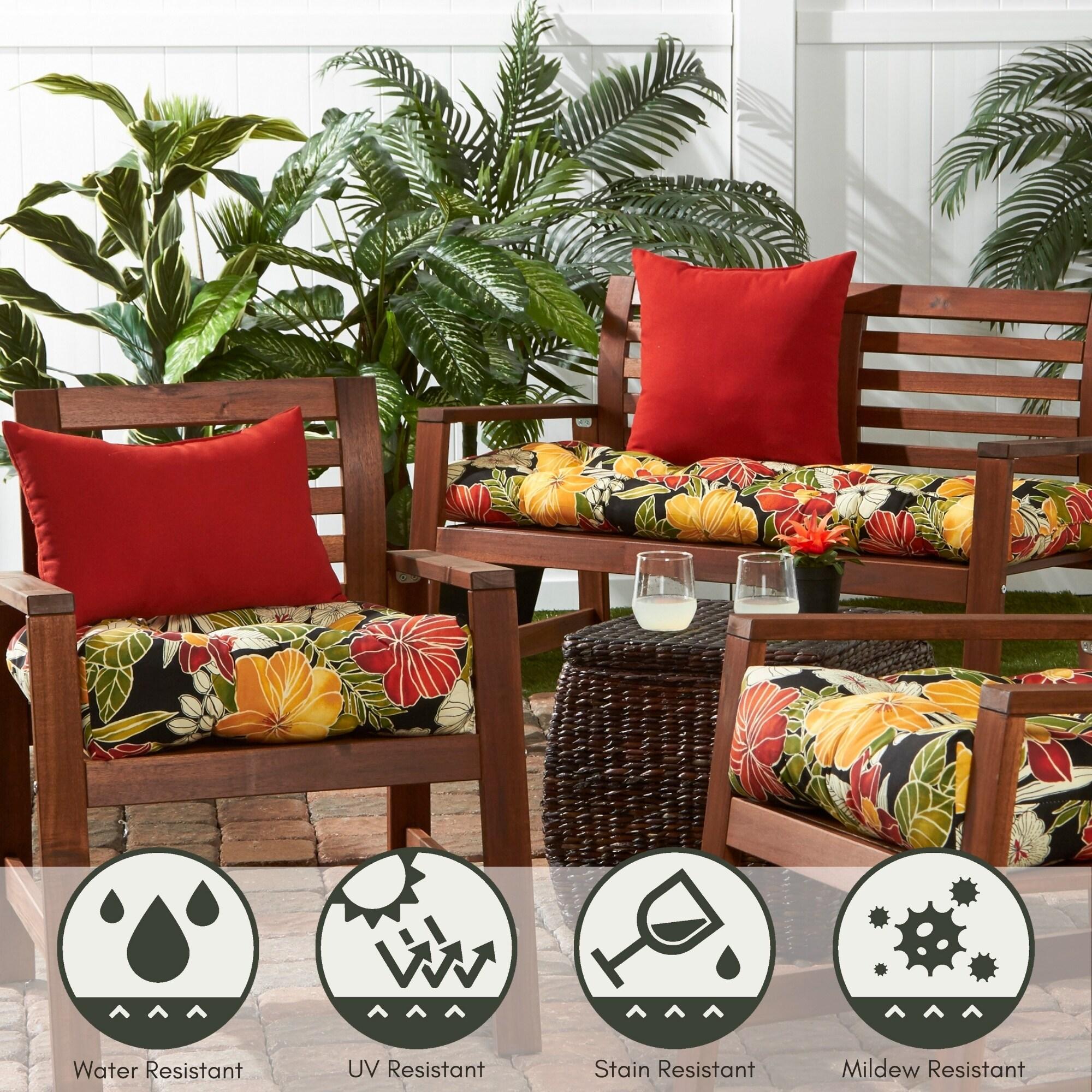 Indoor/Outdoor Reversible Throw Pillow