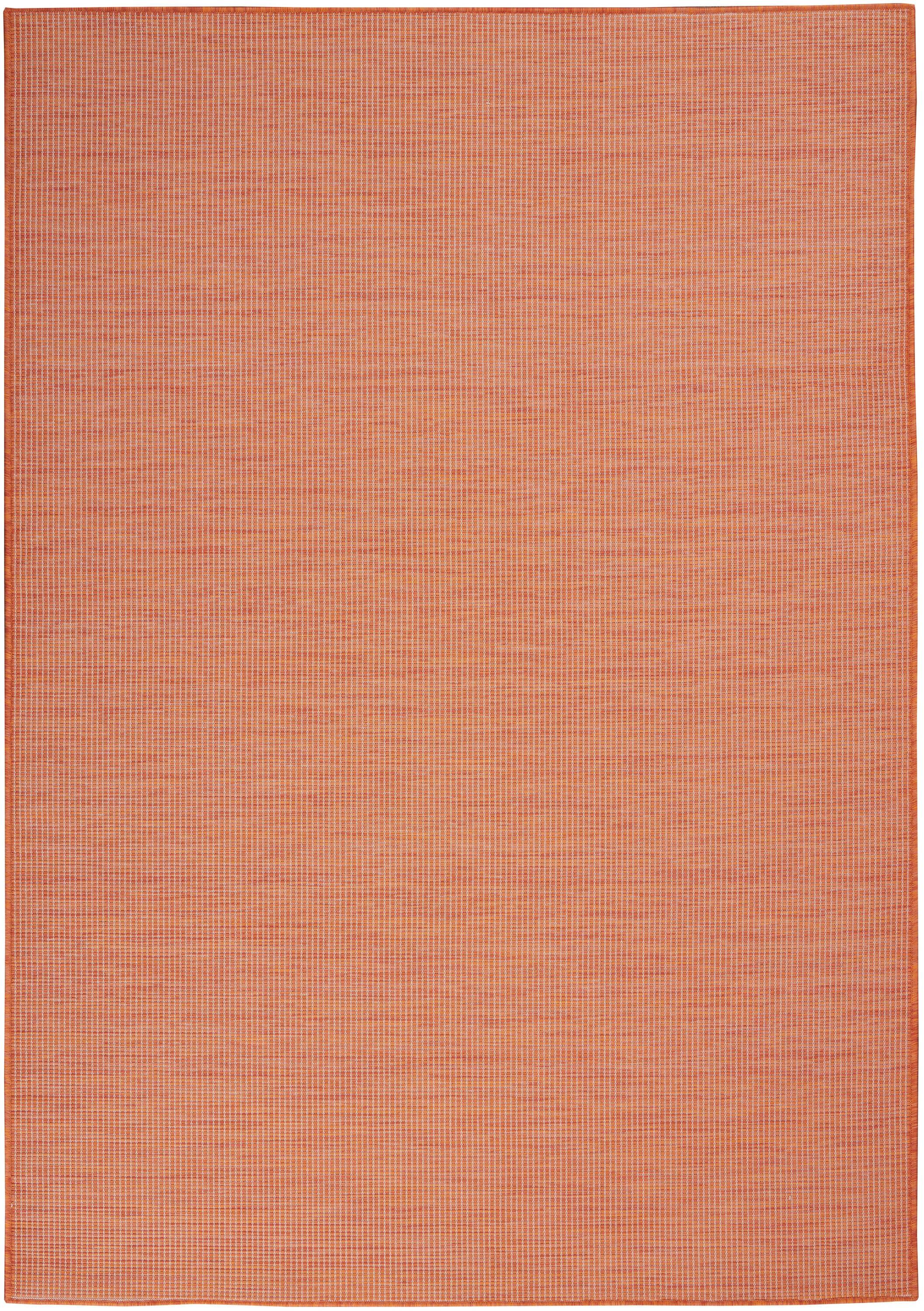 Nourison Positano POS01 Indoor/outdoor Area Rug - Terracotta 4' x 6'