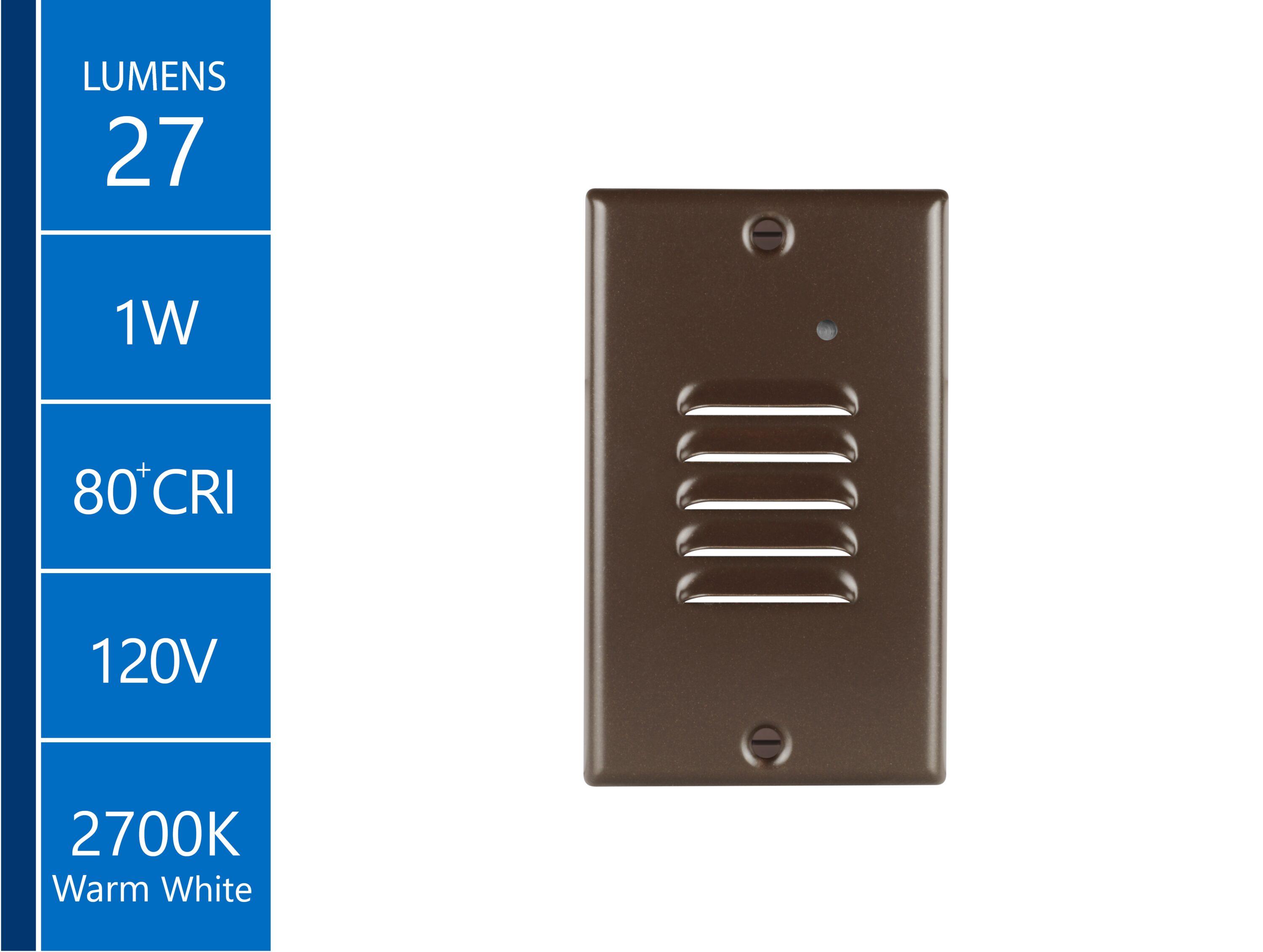 NICOR Lighting Integrated LED Step Light
