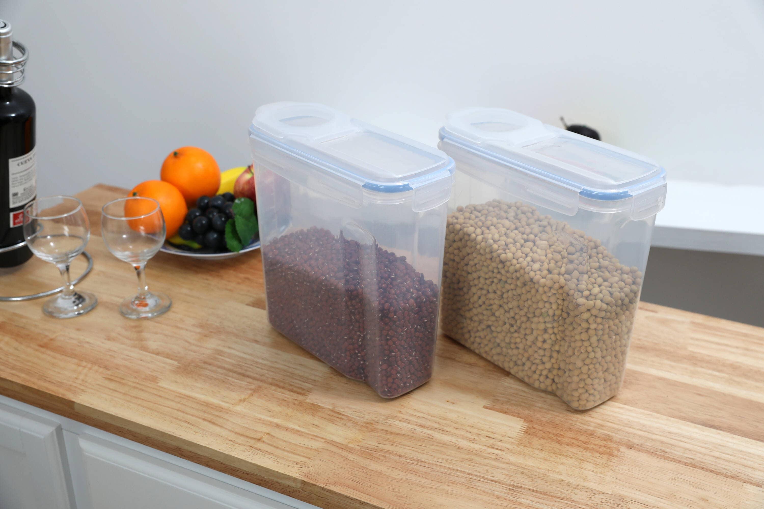 Food Storage - Set of 2 Containers and 2 Lids (Set of 2)