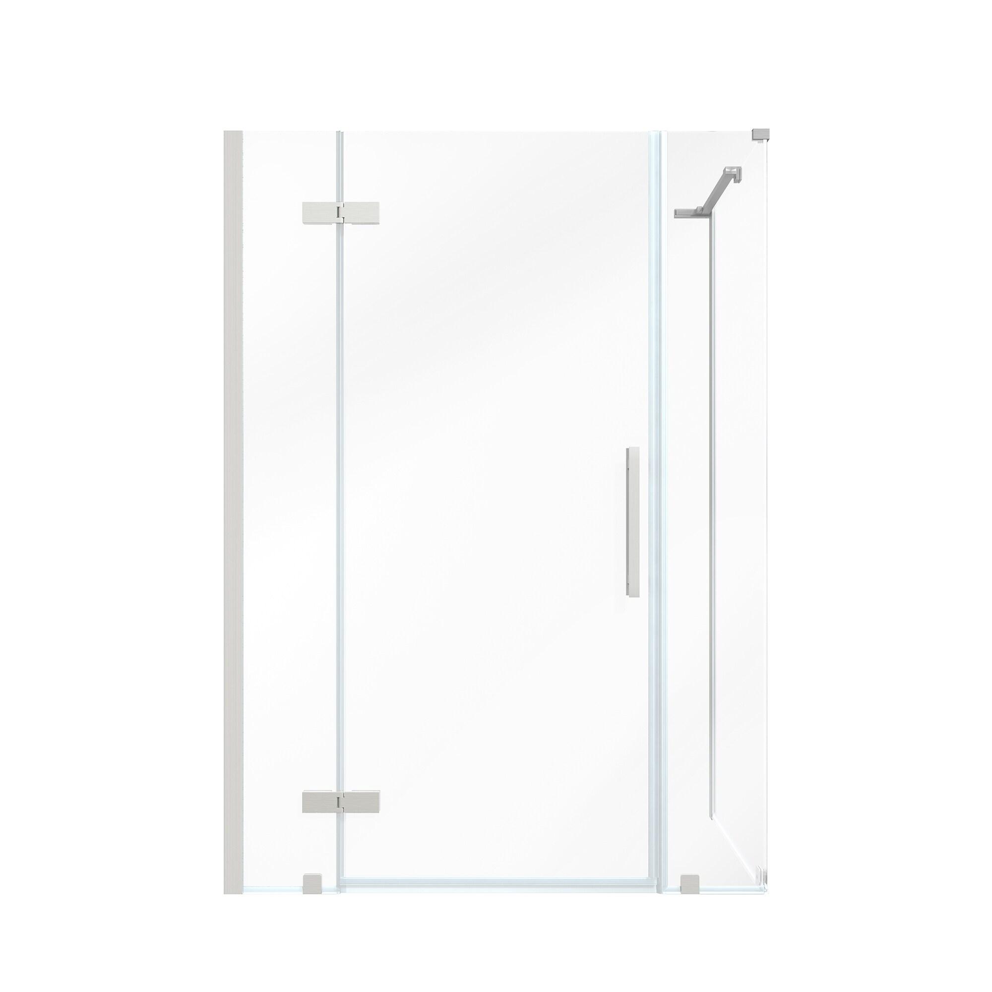 Endless Tampa 46" W x 72" H Corner Frameless Shower Kit, Door, 2 Panel