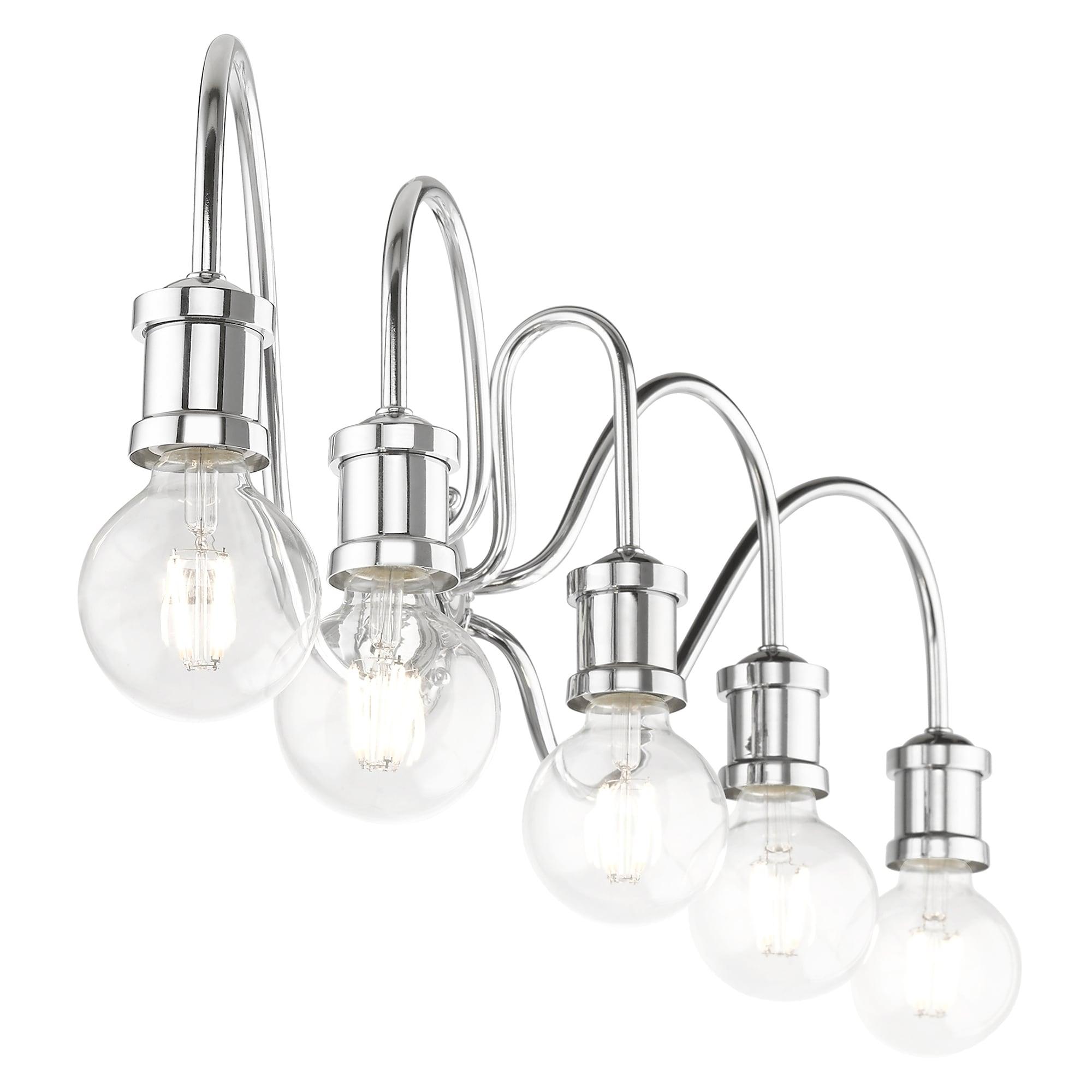Livex Lighting - Lansdale - 5 Light Large Bath Vanity In Transitional Style-7