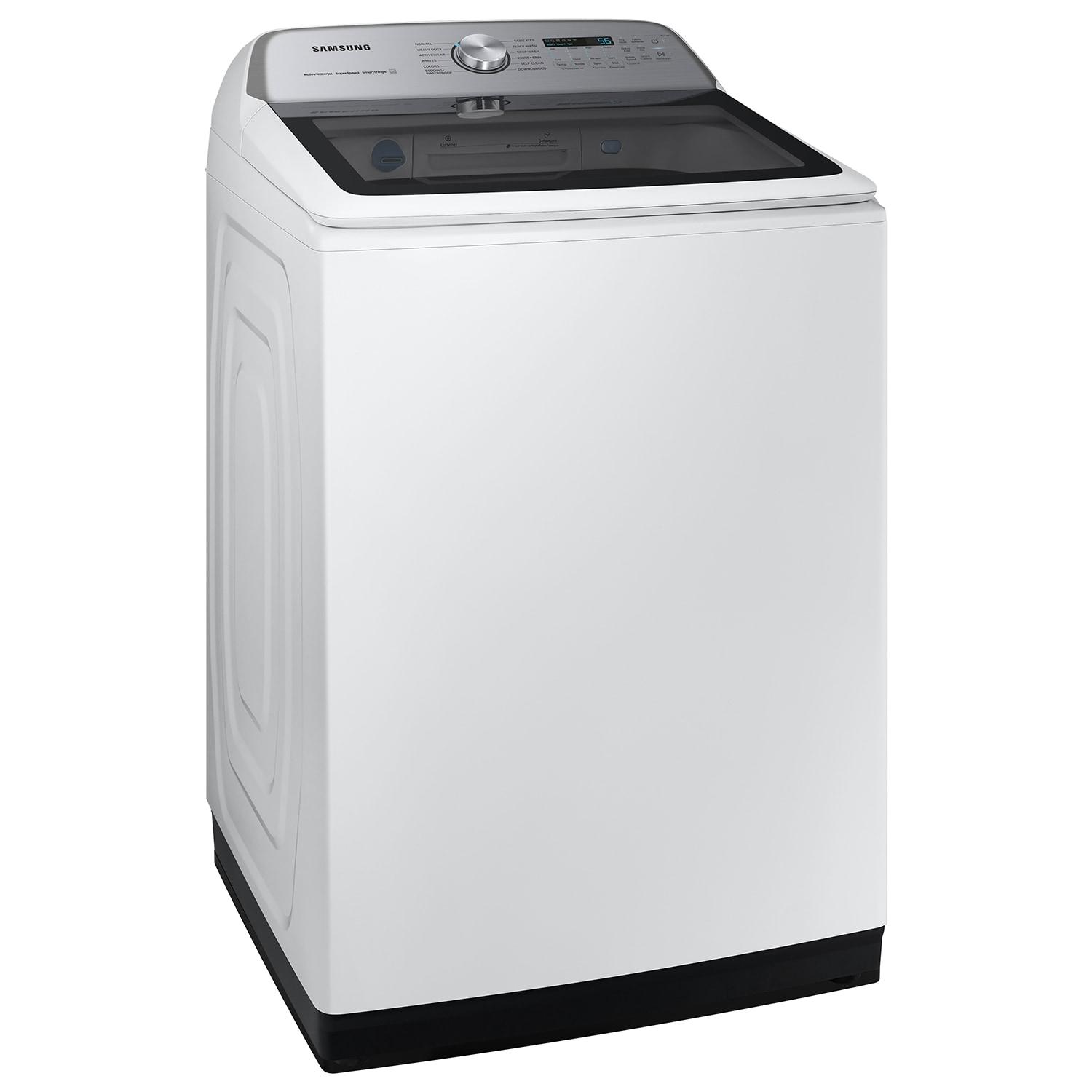 Samsung 5.2 cu. ft. Large Capacity Smart Top Load Washer with Super Speed Wash