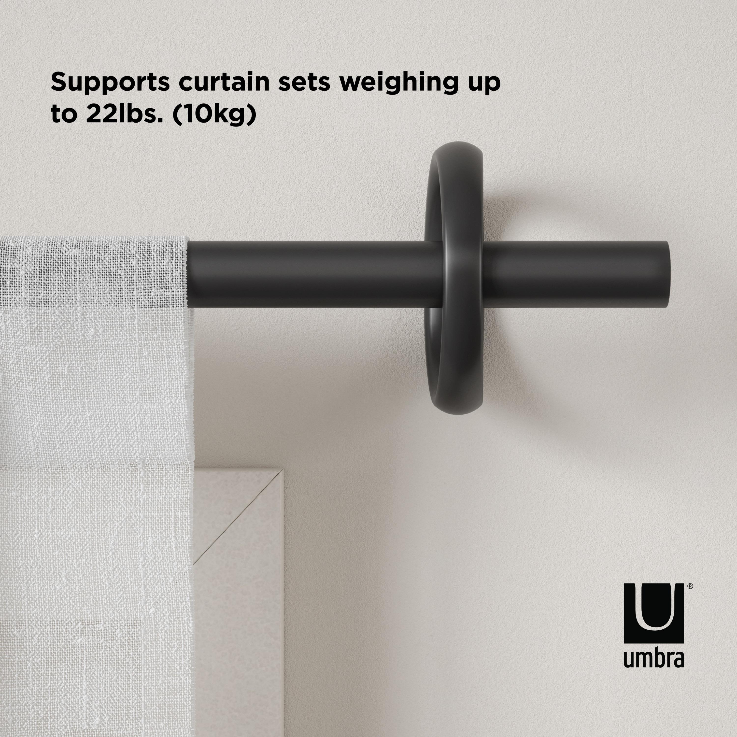 Umbra Steel Adjustable Single Curtain Rod