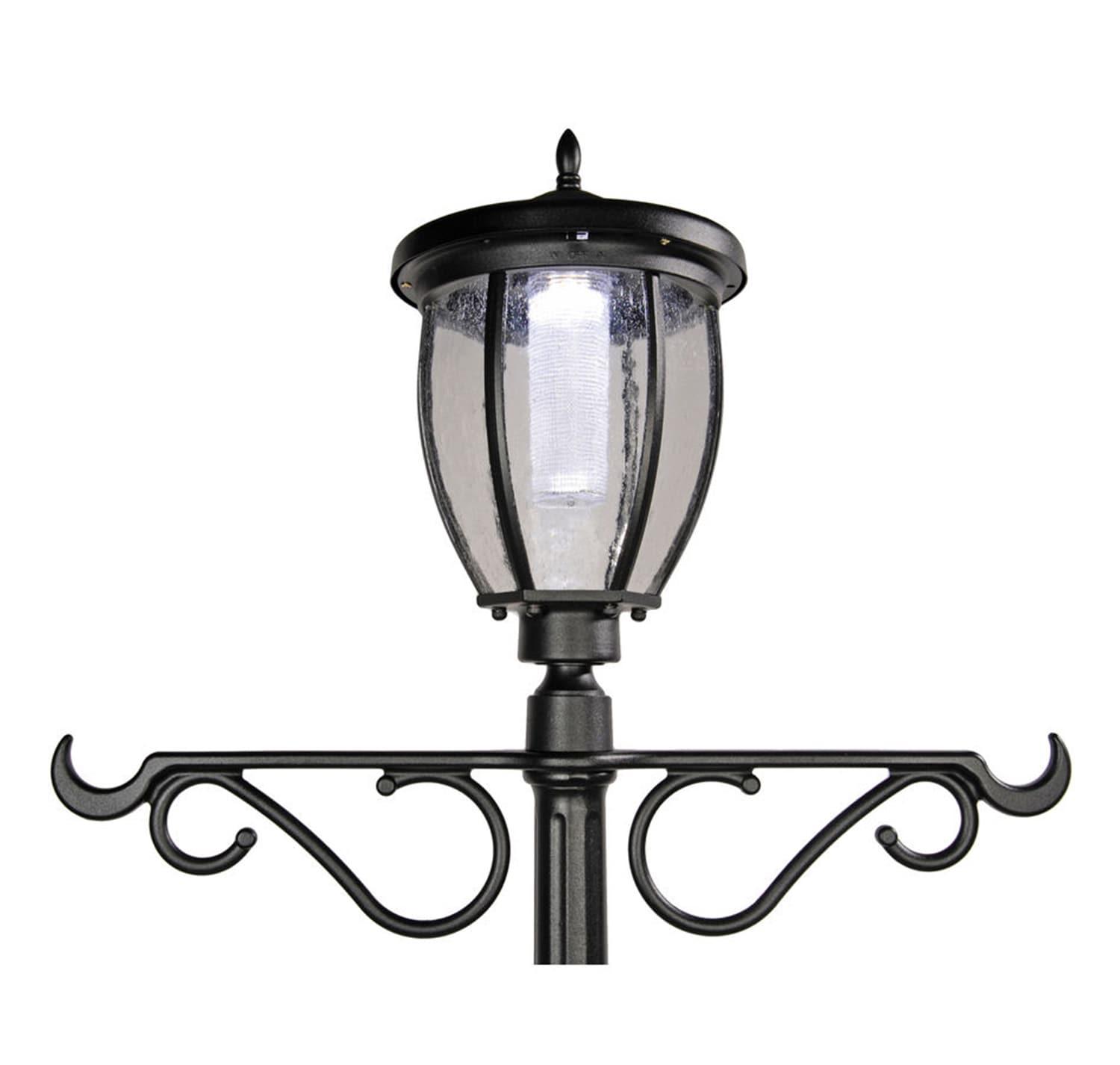 Nature Power 72'' Solar Powered Outdoor Floor Lamp (Set of 2)